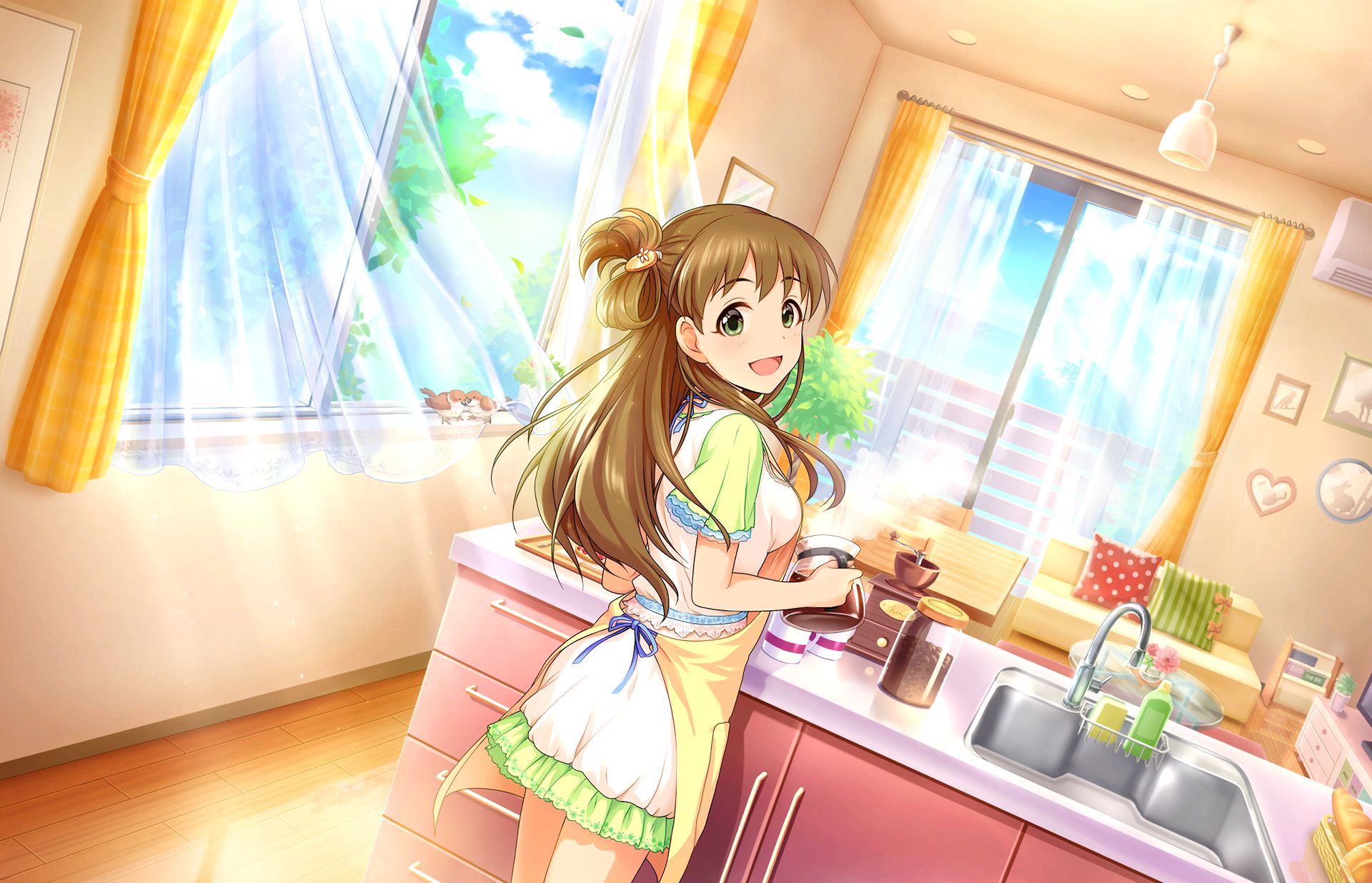 Free download wallpaper Anime, The Idolm@ster, The Idolm@ster: Cinderella Girls Starlight Stage, Shiho Makihara on your PC desktop