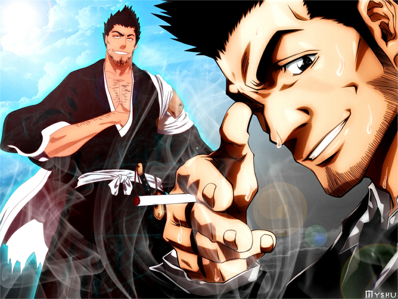 Handy-Wallpaper Bleach, Animes kostenlos herunterladen.