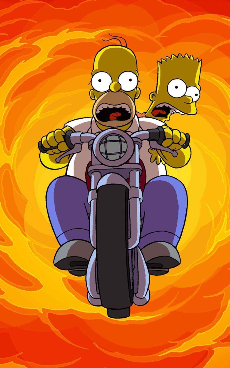 Download mobile wallpaper Homer Simpson, Tv Show, Bart Simpson, The Simpsons for free.