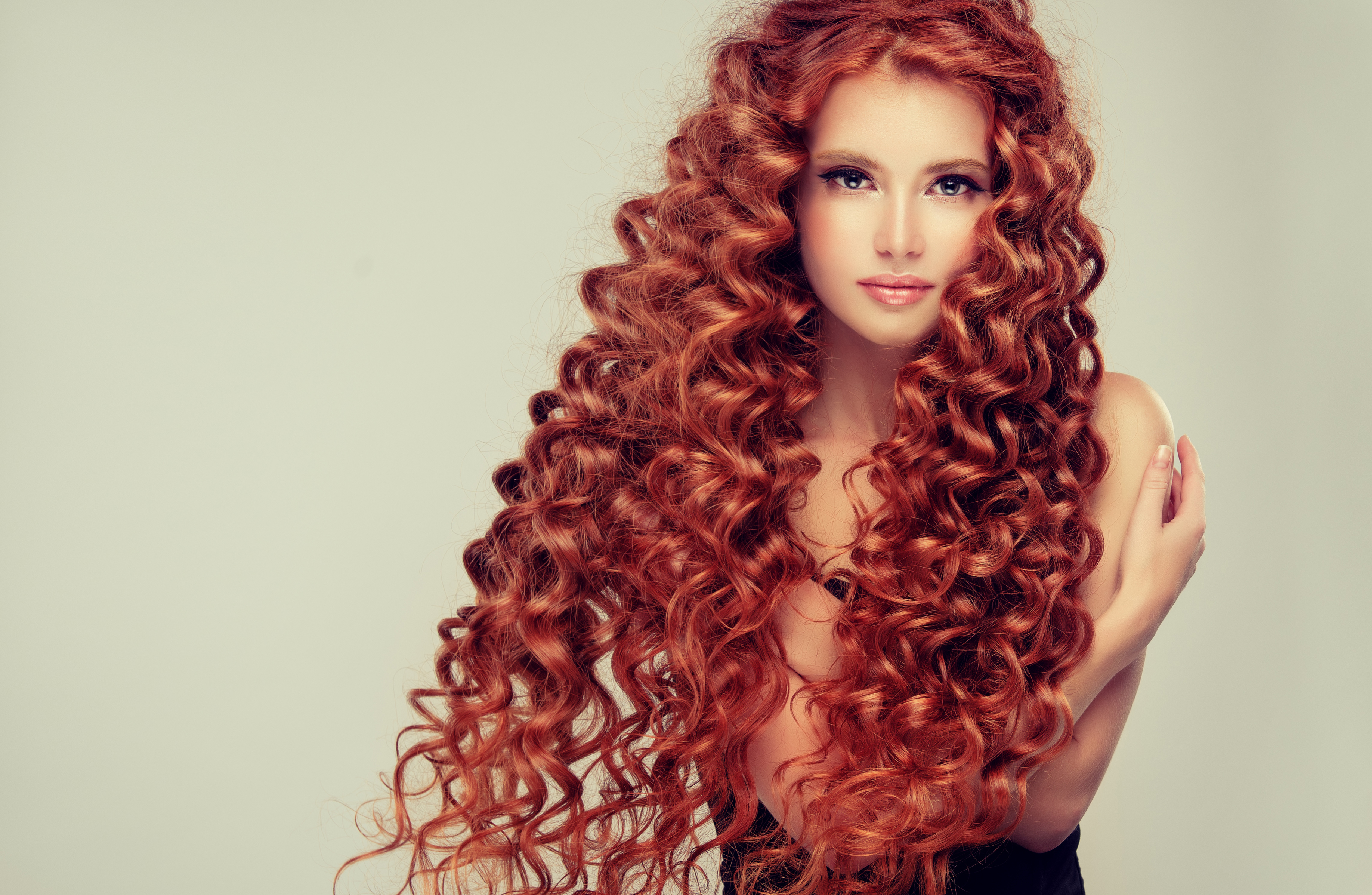 Free download wallpaper Redhead, Hair, Women, Curl, Long Hair on your PC desktop