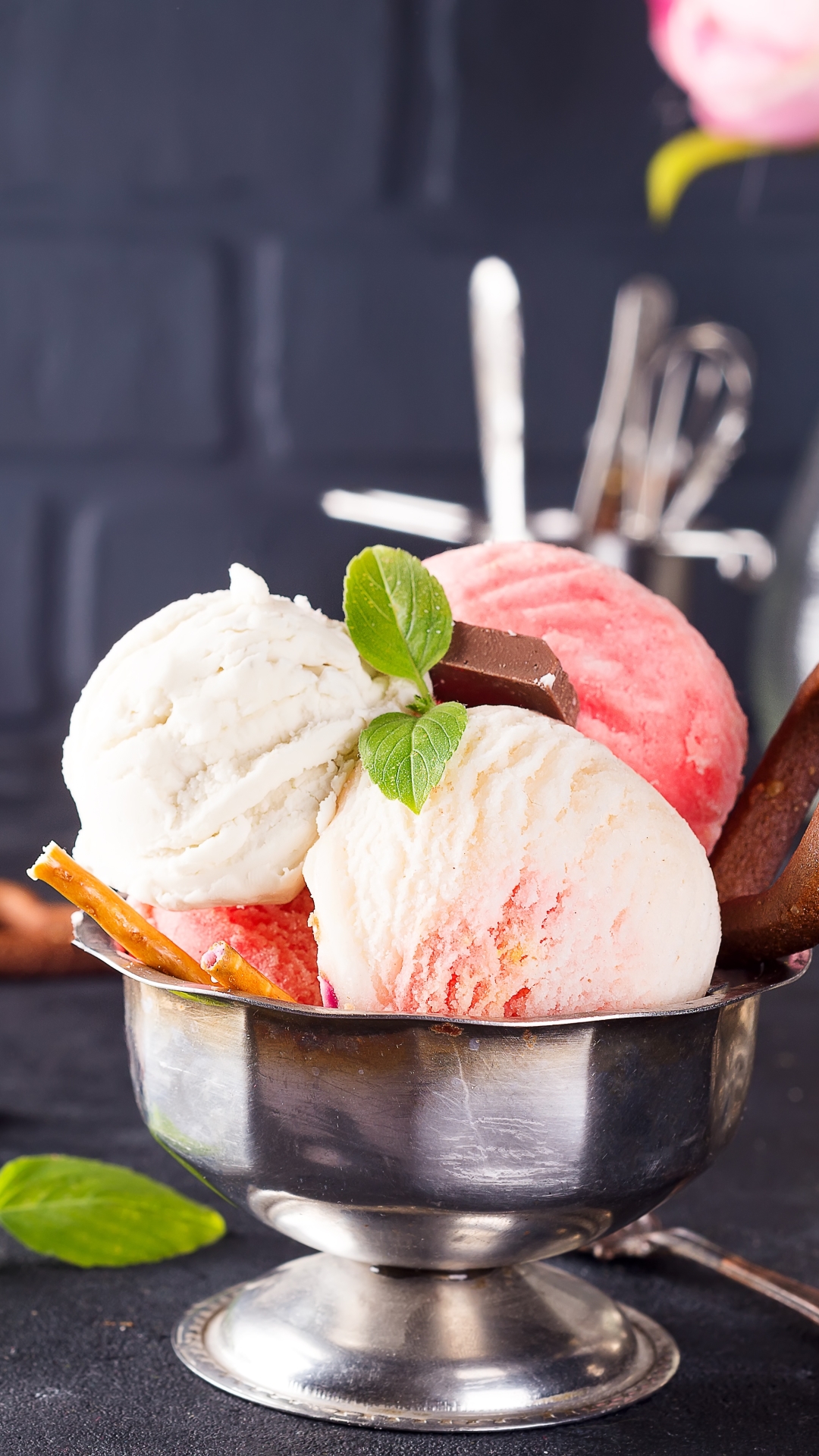 Download mobile wallpaper Food, Ice Cream, Still Life for free.