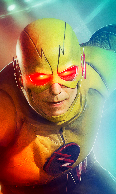 Download mobile wallpaper Flash, Tv Show, Reverse Flash, Eobard Thawne, The Flash (2014), Tom Cavanagh for free.
