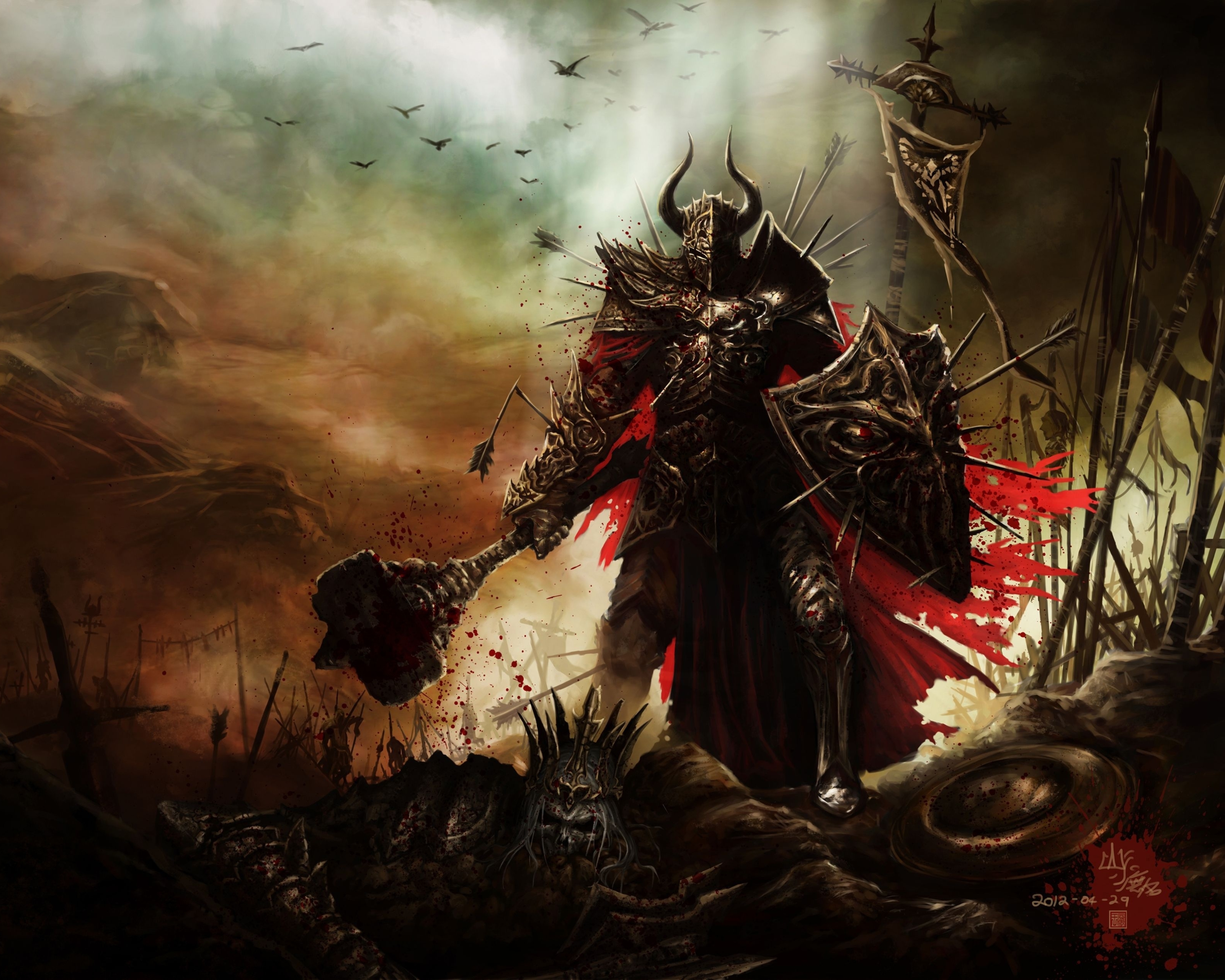 Descarga gratuita de fondo de pantalla para móvil de Diablo, Videojuego, Diablo Iii, Bárbaro (Diablo Iii).