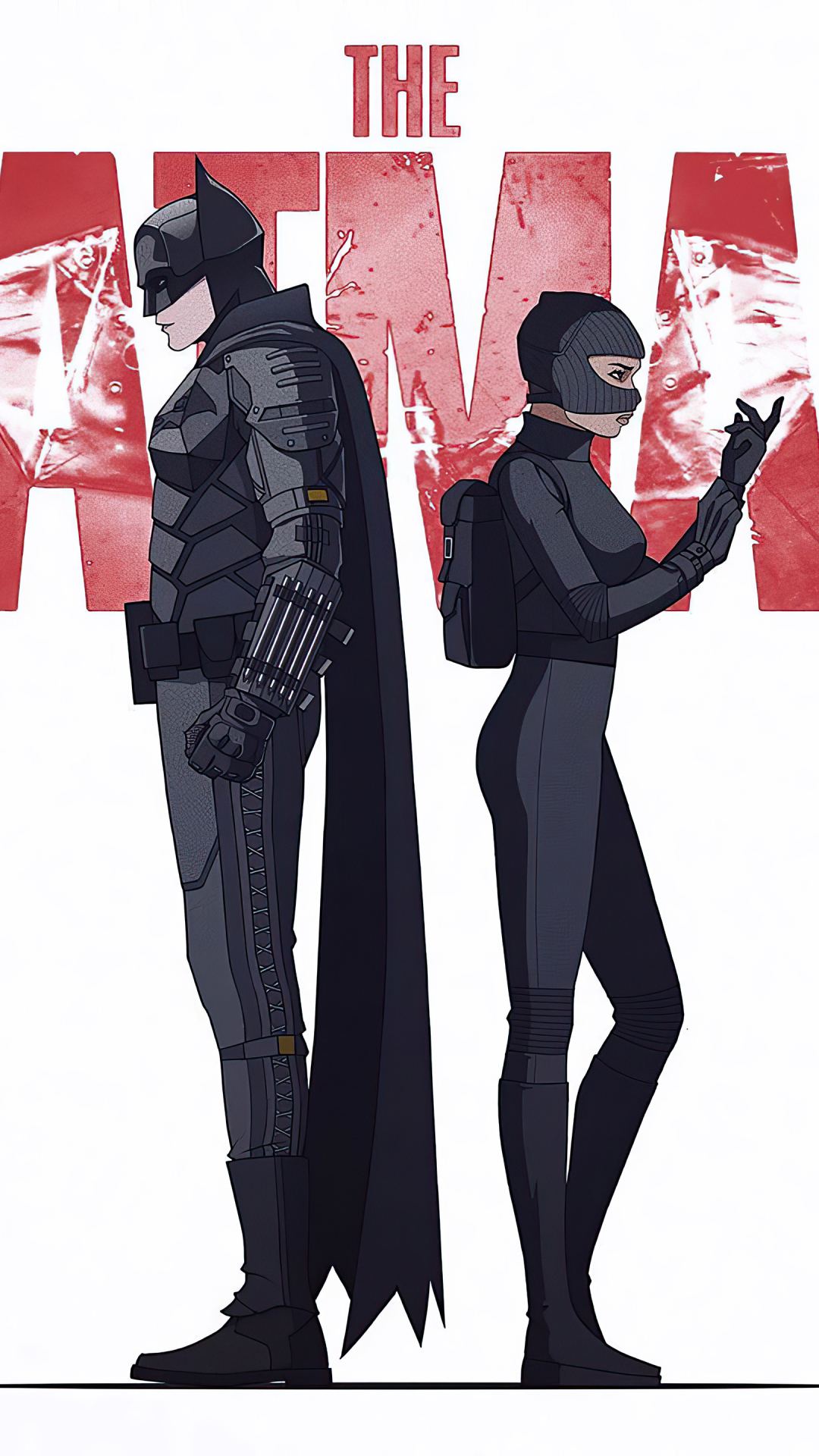 Download mobile wallpaper Batman, Catwoman, Movie, Dc Comics, The Batman for free.