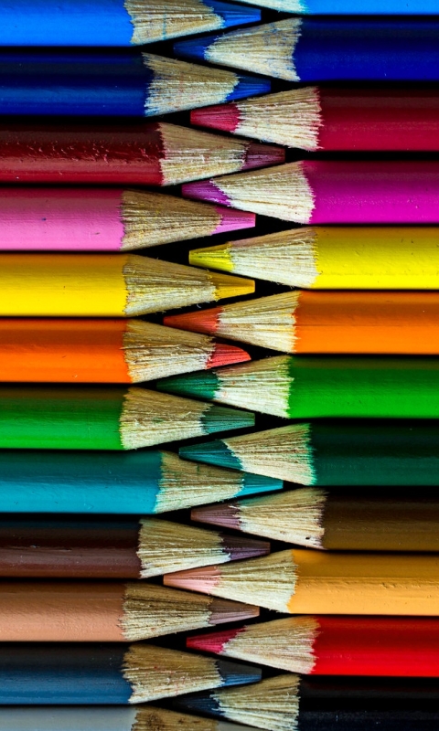 Download mobile wallpaper Colors, Colorful, Pencil, Photography for free.
