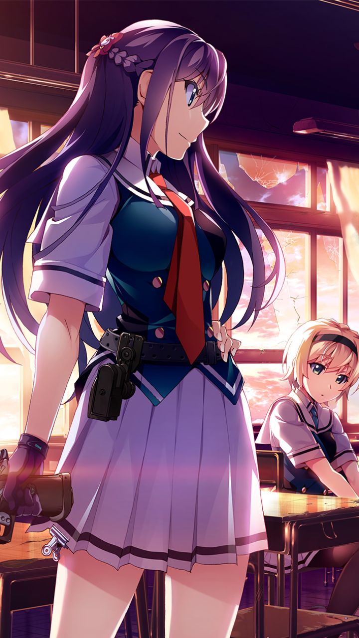 Download mobile wallpaper Anime, Grisaia: Phantom Trigger for free.