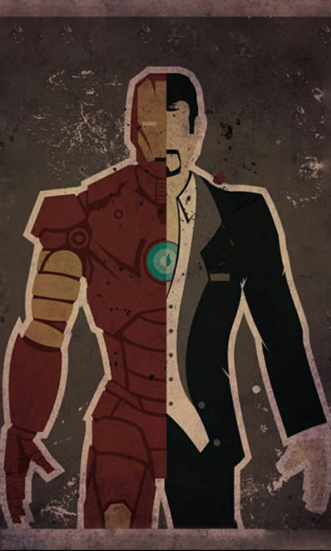 Handy-Wallpaper Iron Man, Comics kostenlos herunterladen.