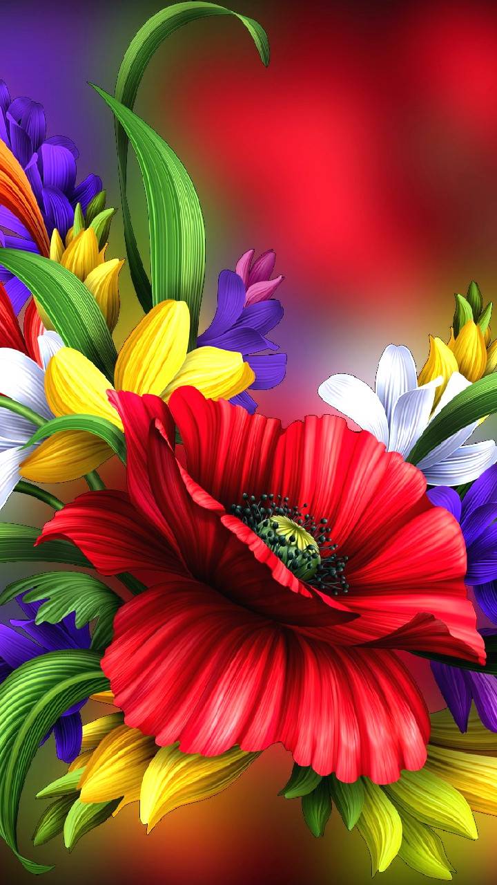 Download mobile wallpaper Flowers, Flower, Earth, Colorful for free.