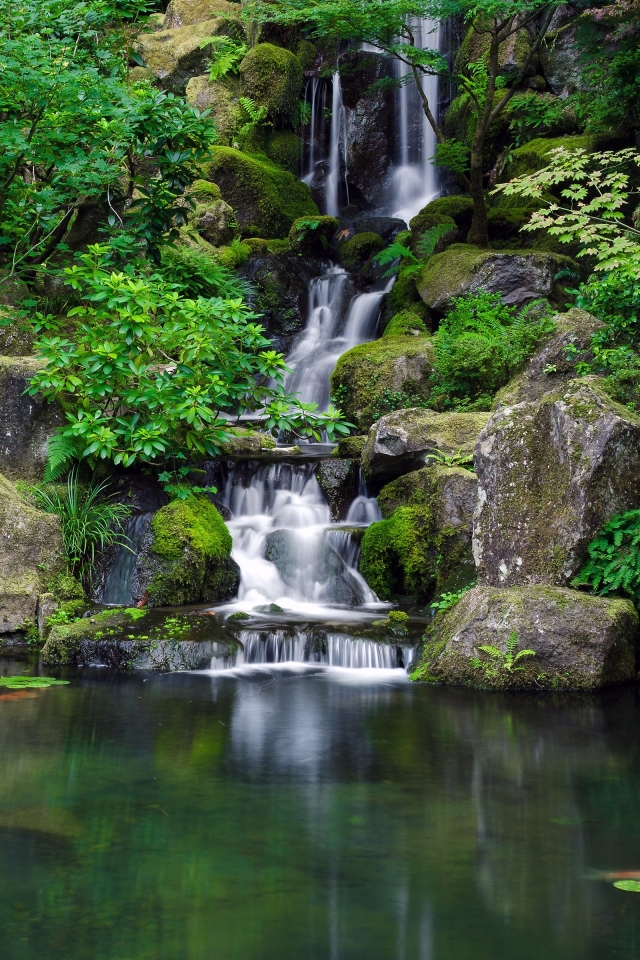 Handy-Wallpaper Wasserfälle, Wasserfall, Erde/natur kostenlos herunterladen.