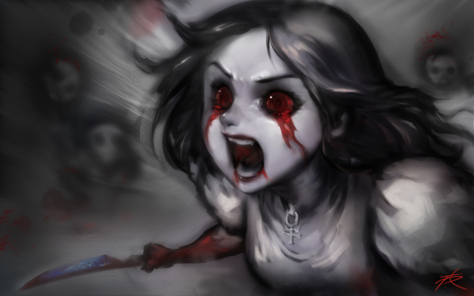 Download mobile wallpaper Blood, Alice: Madness Returns, Video Game for free.