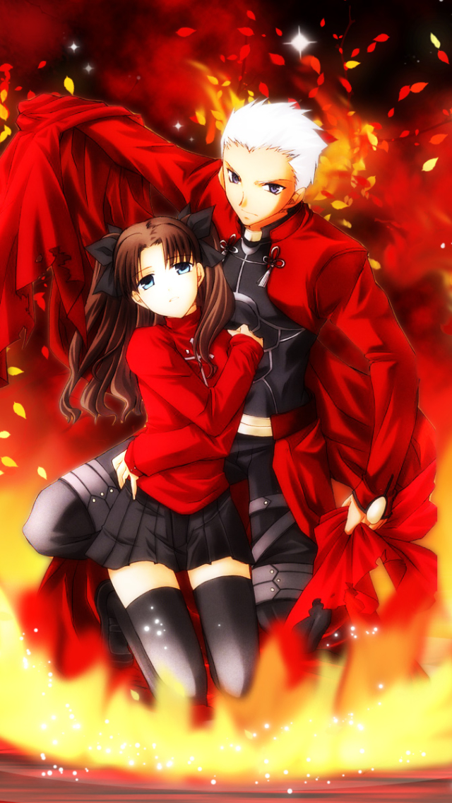 Download mobile wallpaper Anime, Fate/stay Night, Archer (Fate/stay Night), Rin Tohsaka, Fate Series for free.