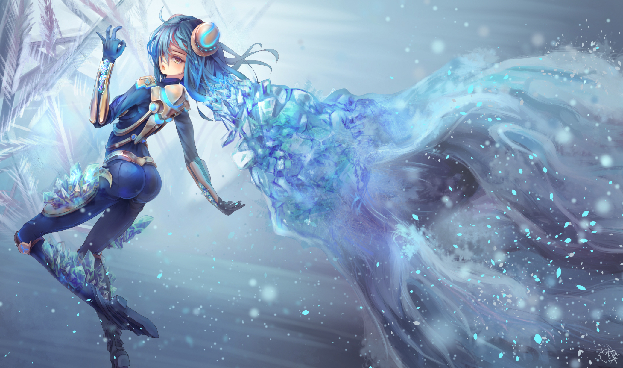 Download mobile wallpaper Ice, League Of Legends, Video Game, Irelia (League Of Legends) for free.