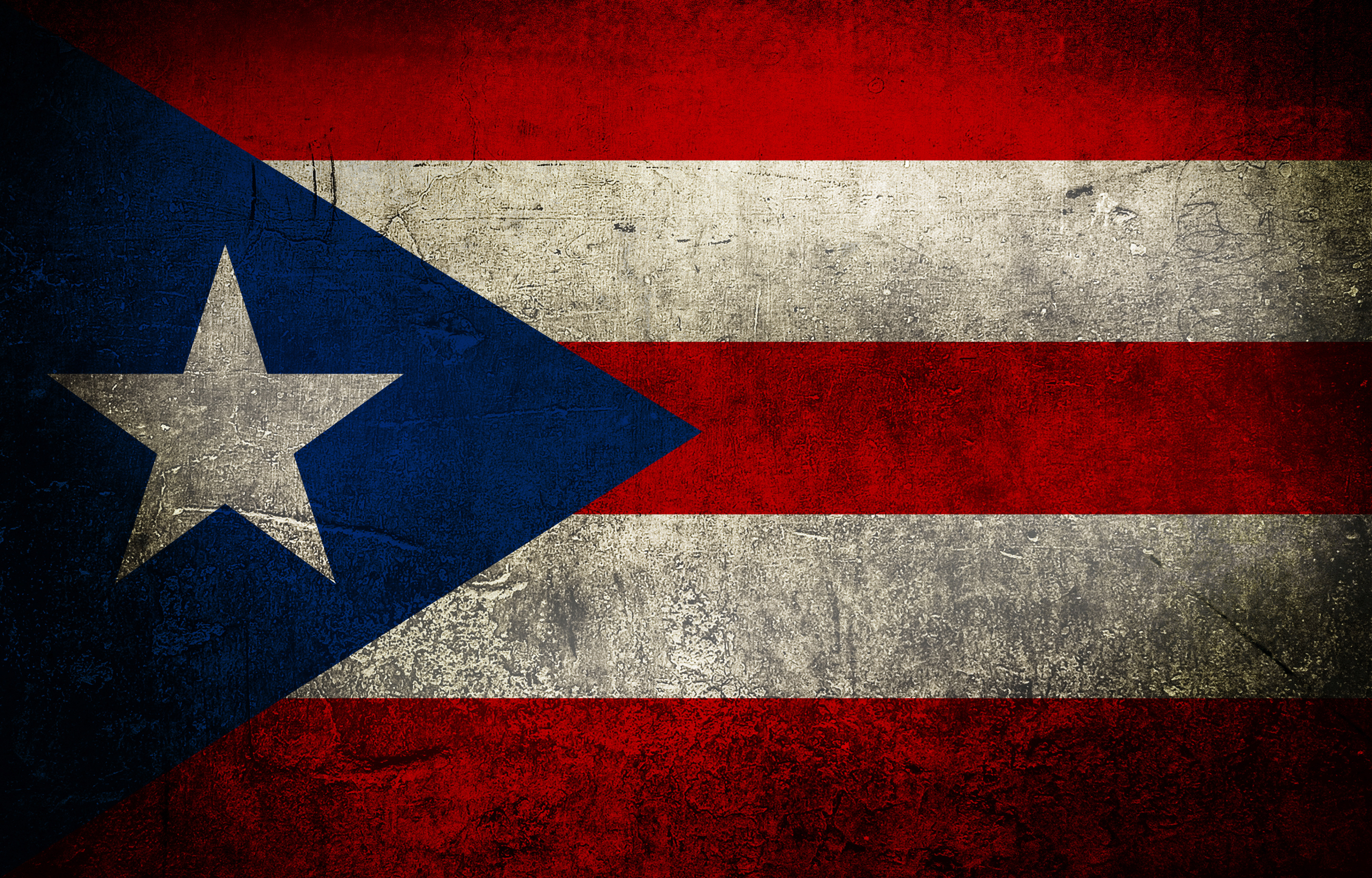 Популярные заставки и фоны Флаг Пуэрто Рико на компьютер