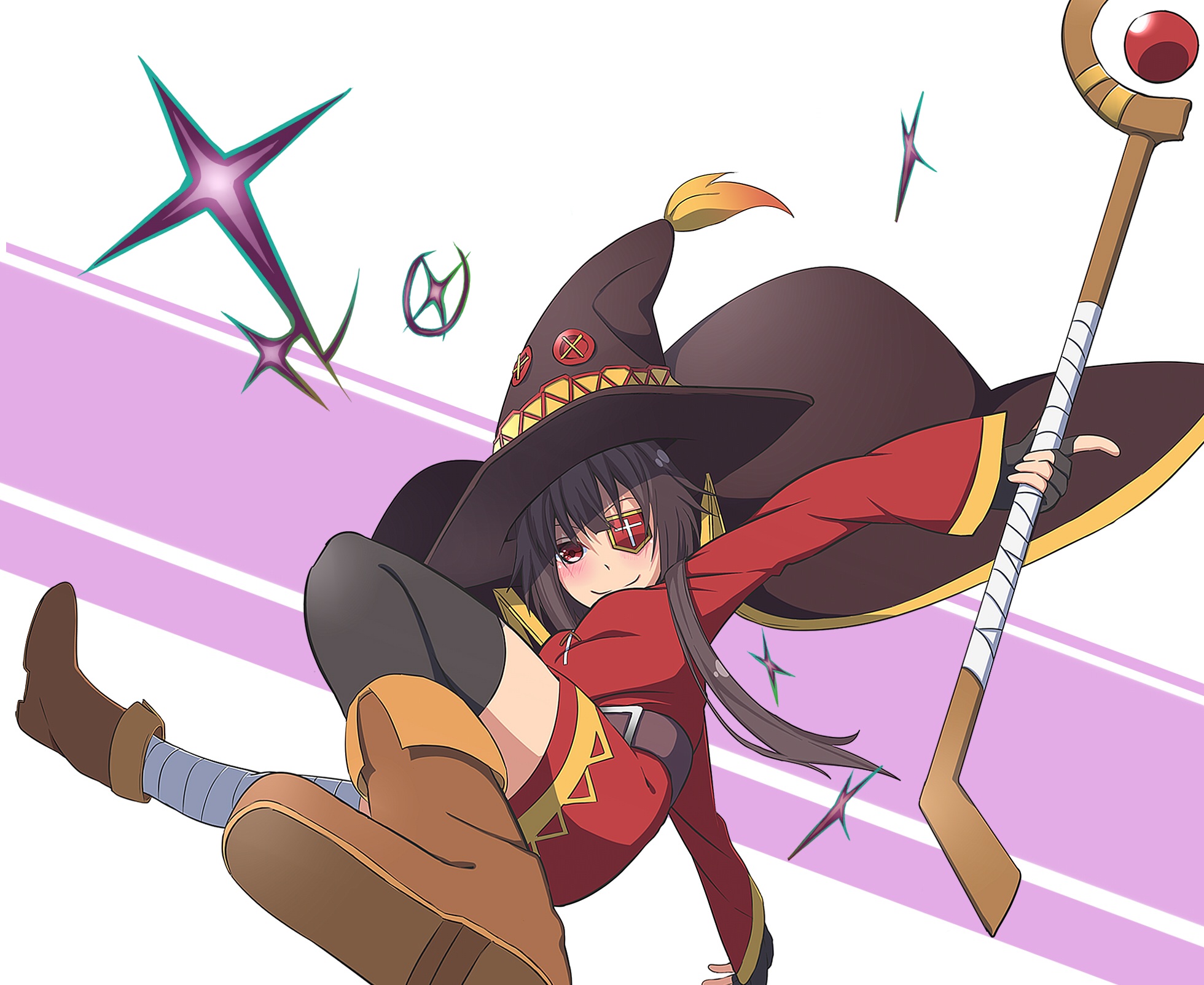 Laden Sie das Animes, Konosuba: God's Blessing On This Wonderful World!, Megumin (Konosuba)-Bild kostenlos auf Ihren PC-Desktop herunter