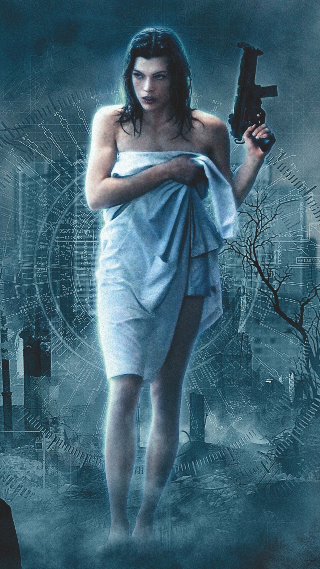 Téléchargez des papiers peints mobile Resident Evil, Milla Jovovich, Film, Resident Evil: Apocalypse gratuitement.