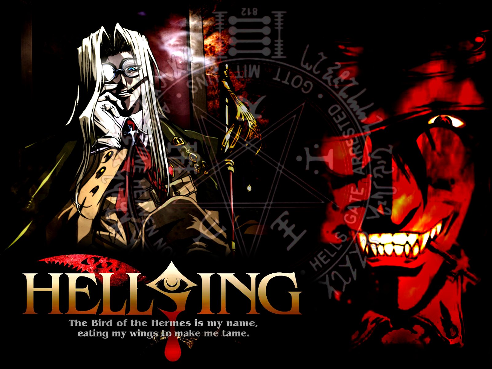 Handy-Wallpaper Animes, Hellsing, Alucard (Hellsing) kostenlos herunterladen.
