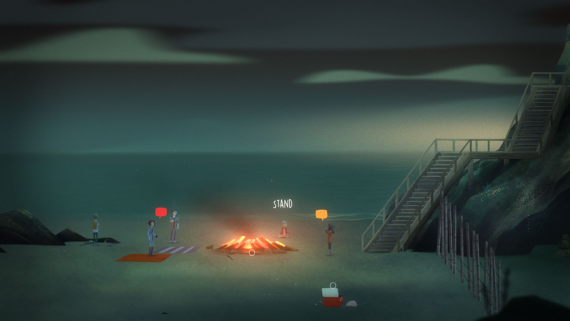 video game, oxenfree