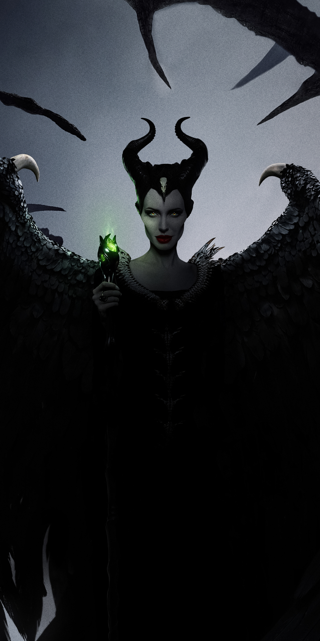 Handy-Wallpaper Angelina Jolie, Filme, Maleficent Die Dunkle Fee, Maleficent: Mächte Der Finsternis, Bösartig kostenlos herunterladen.