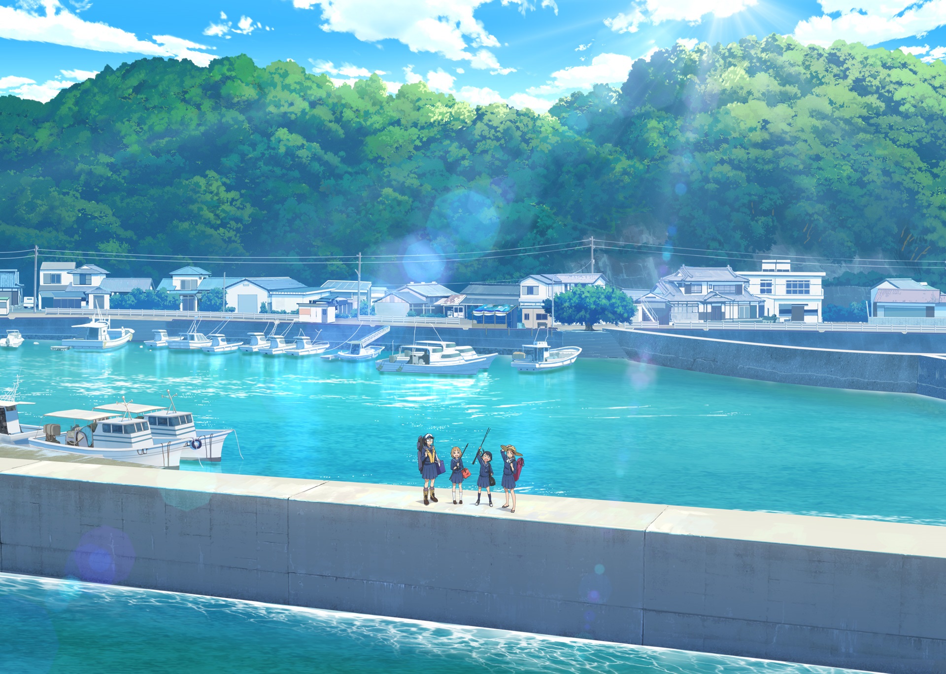 diary of our days at the breakwater, anime