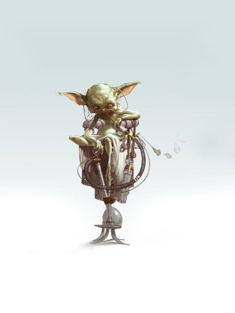 Download mobile wallpaper Star Wars, Movie, Yoda for free.