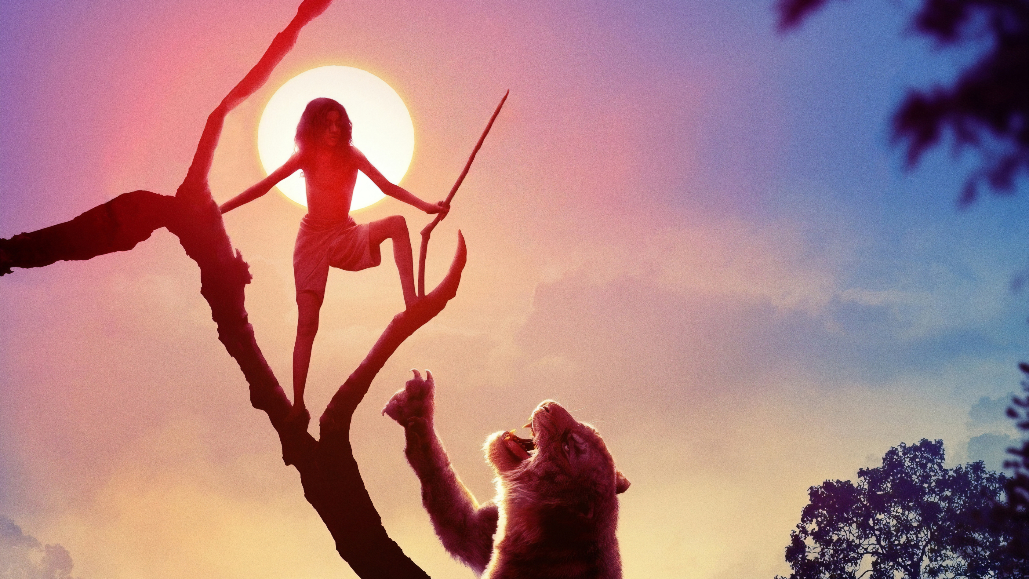 Скачать обои Маугли: Легенда Джунглей на телефон бесплатно