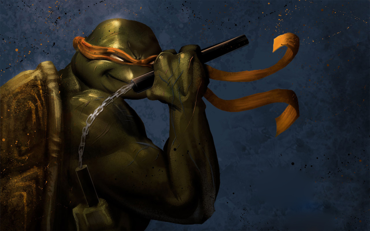 1436863 baixar papel de parede história em quadrinhos, as tartarugas ninja: o retorno, michelangelo (tmnt) - protetores de tela e imagens gratuitamente
