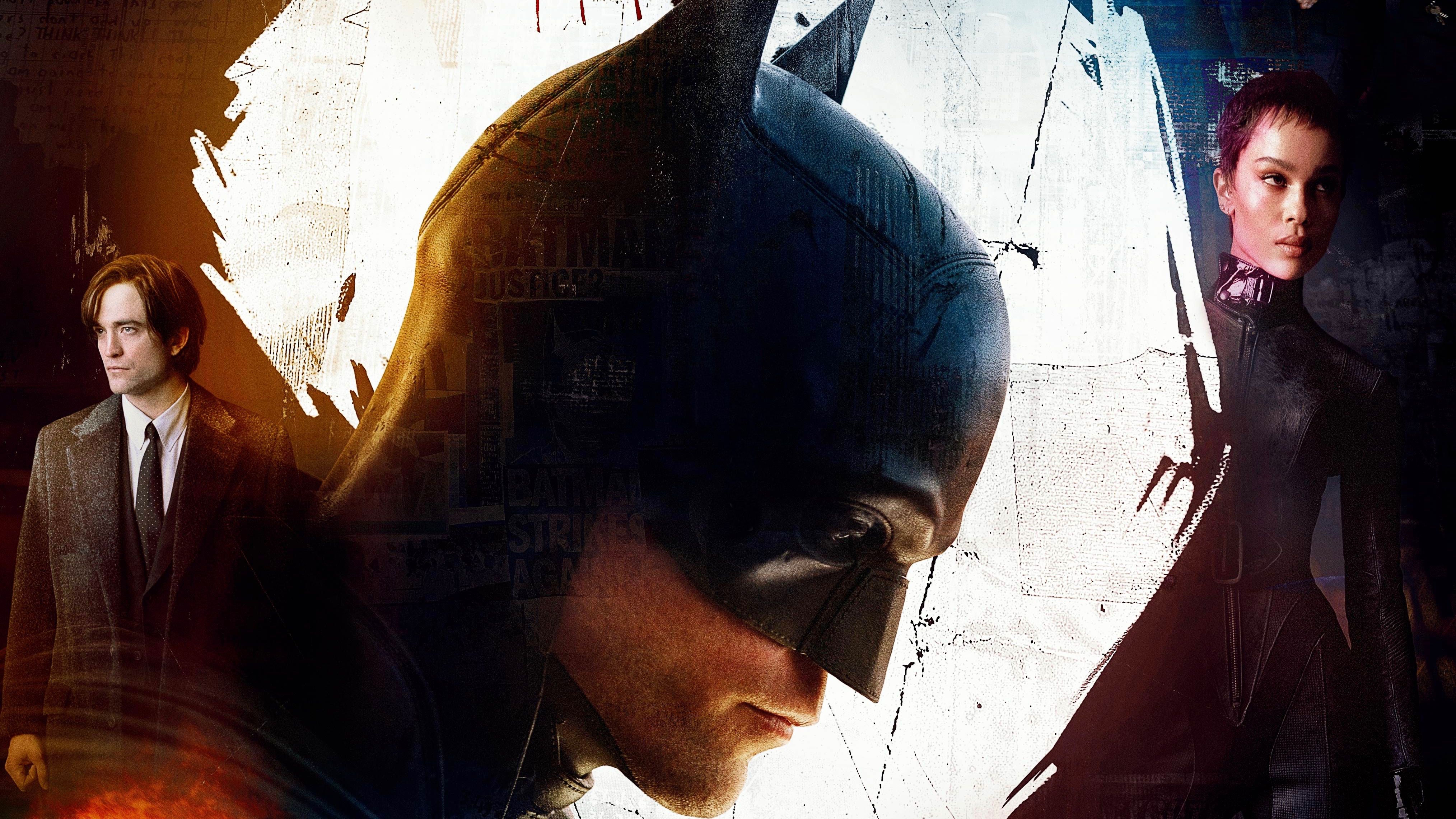 Download mobile wallpaper Batman, Catwoman, Movie, Bruce Wayne, The Batman for free.