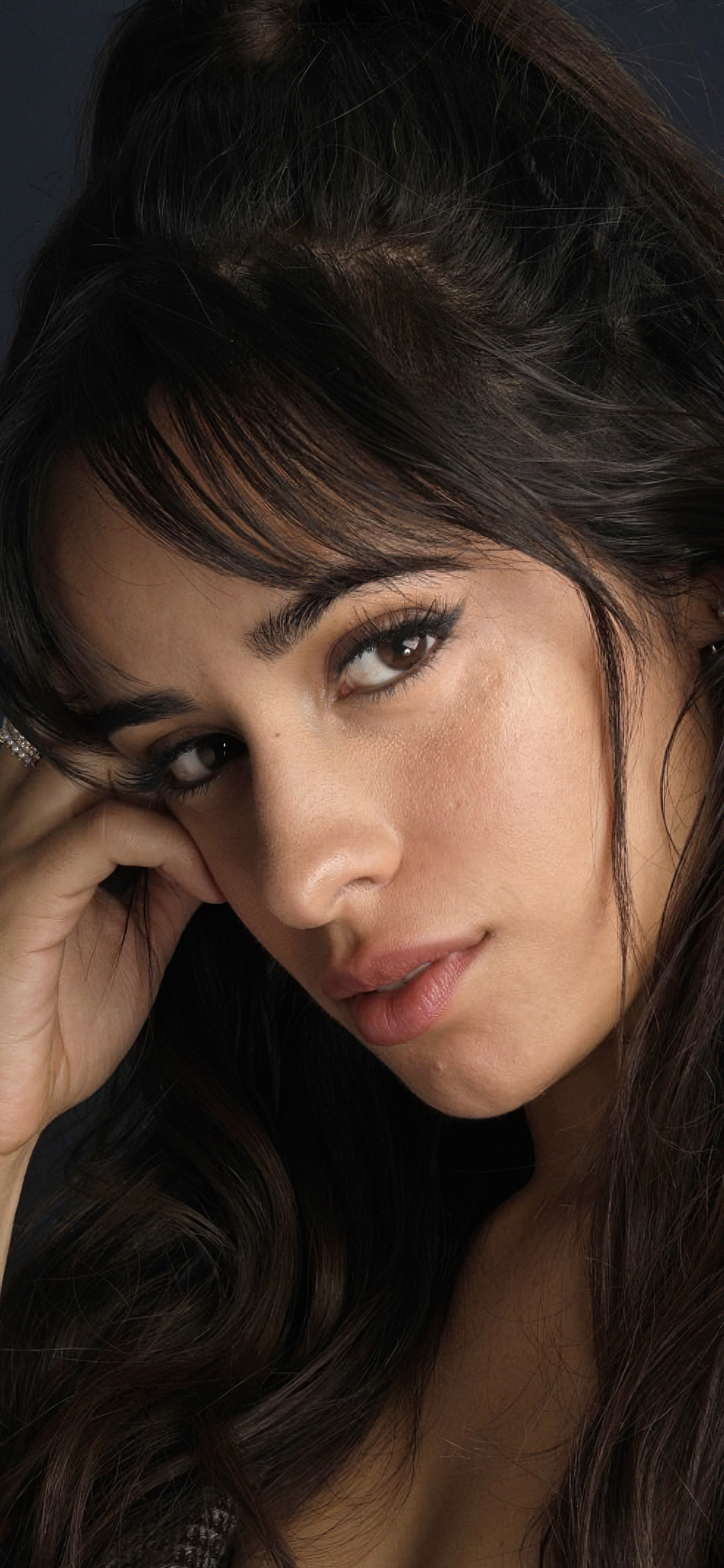 Download mobile wallpaper Music, Singer, Brunette, American, Brown Eyes, Camila Cabello for free.