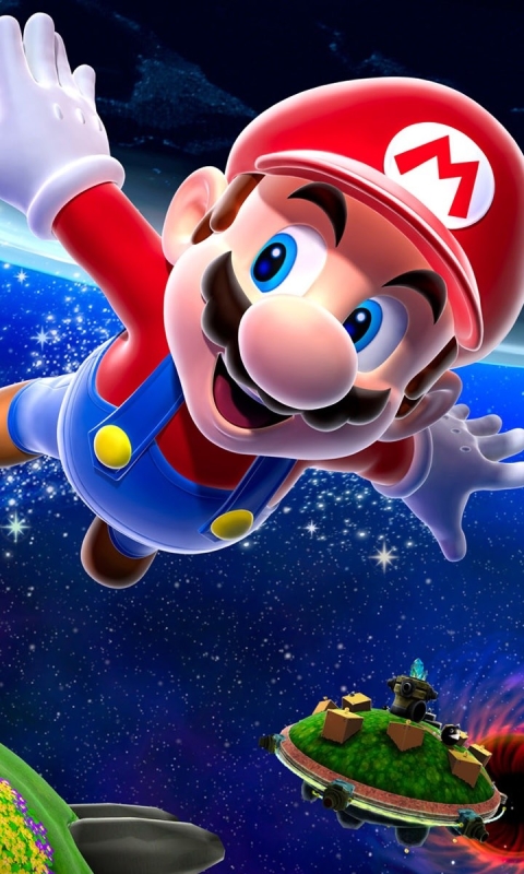 Téléchargez des papiers peints mobile Mario, Jeux Vidéo, Super Mario Galaxy gratuitement.