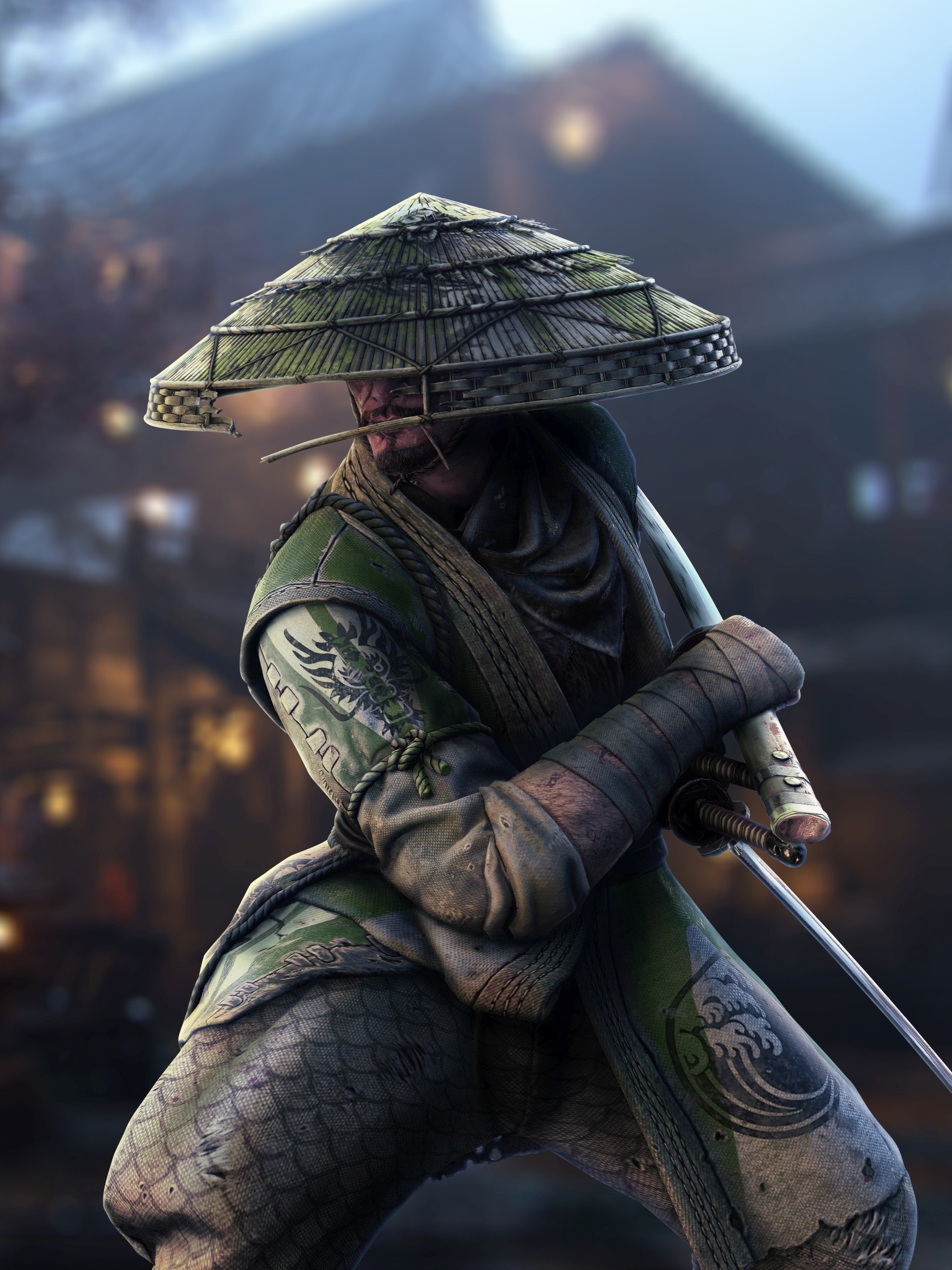 Download mobile wallpaper Warrior, Samurai, Video Game, For Honor (Video Game), For Honor for free.