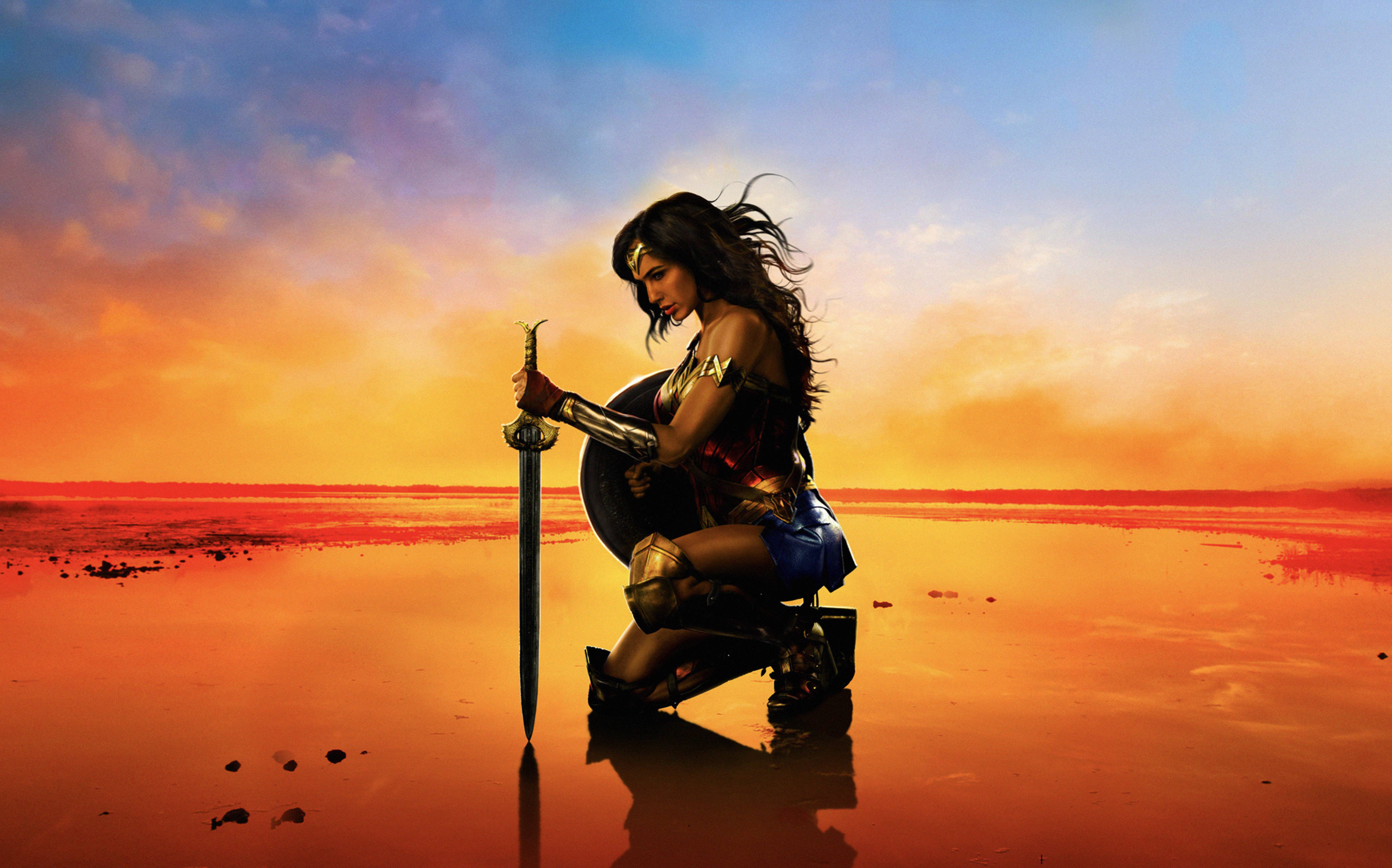 Handy-Wallpaper Filme, Wonder Woman kostenlos herunterladen.