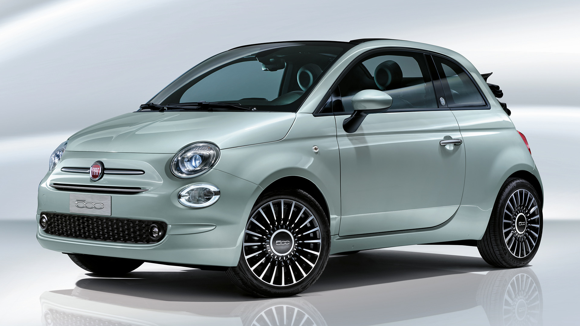 Download mobile wallpaper Fiat, Vehicles, Fiat 500, Fiat 500C Hybrid for free.