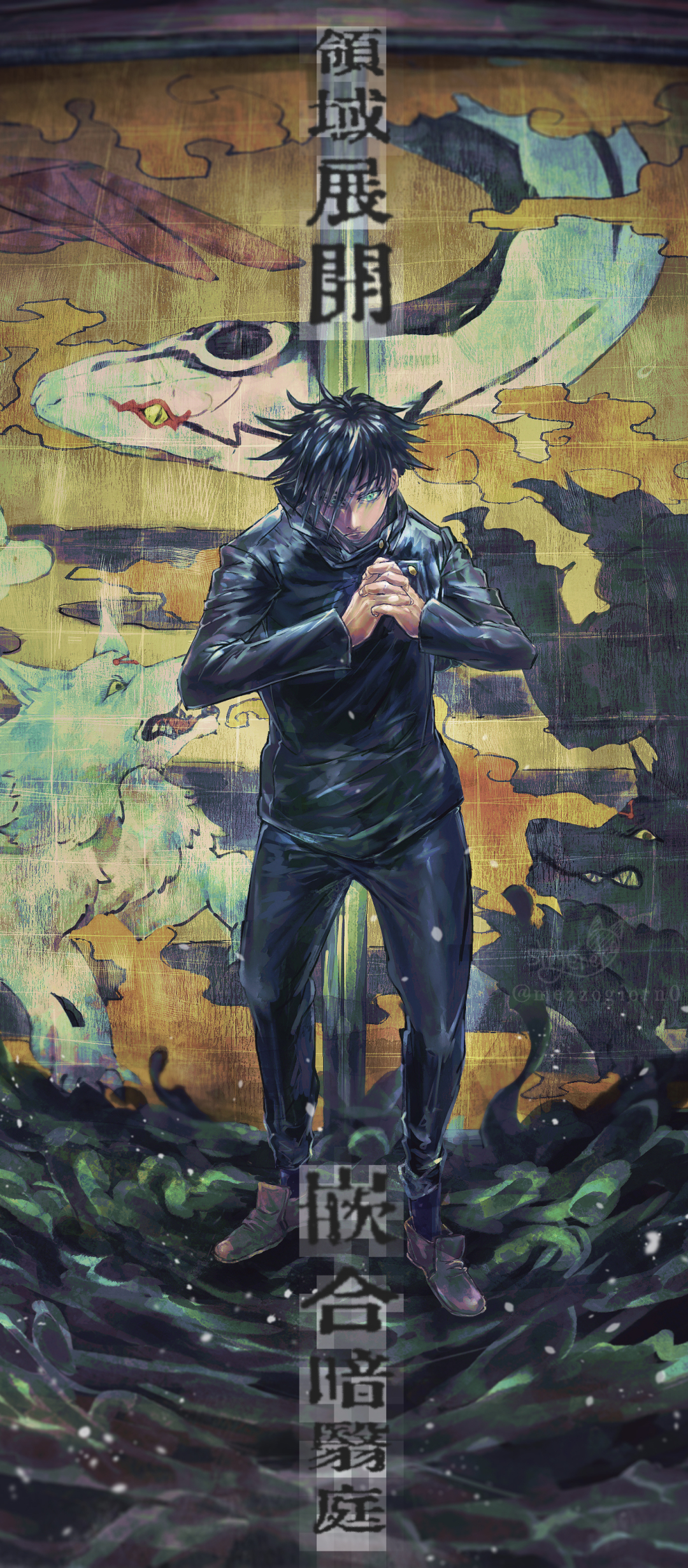 Baixar papel de parede para celular de Anime, Cabelo Preto, Megumi Fushiguro, Jujutsu Kaisen gratuito.