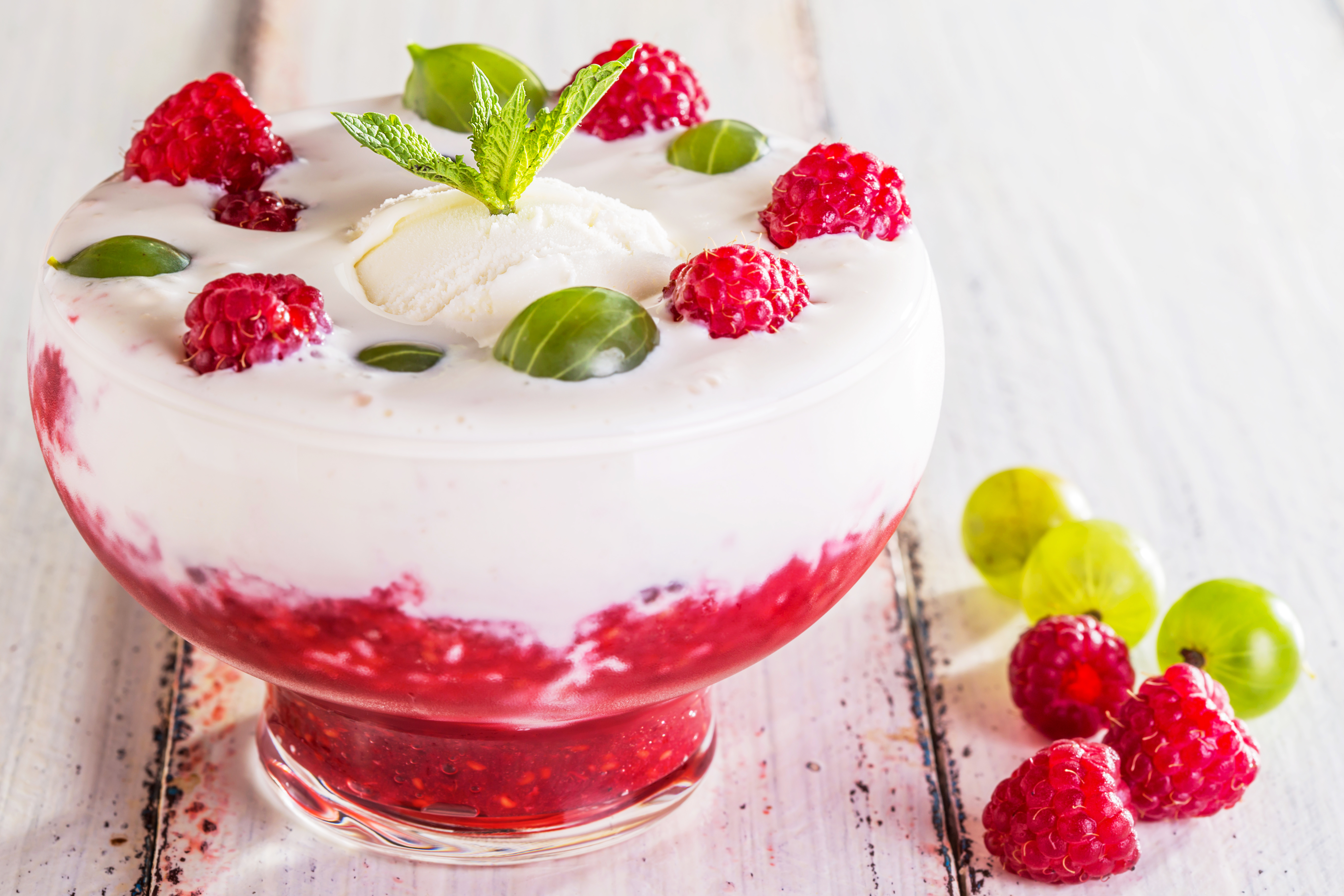 Free download wallpaper Food, Dessert, Raspberry, Ice Cream, Fruit, Sweets on your PC desktop