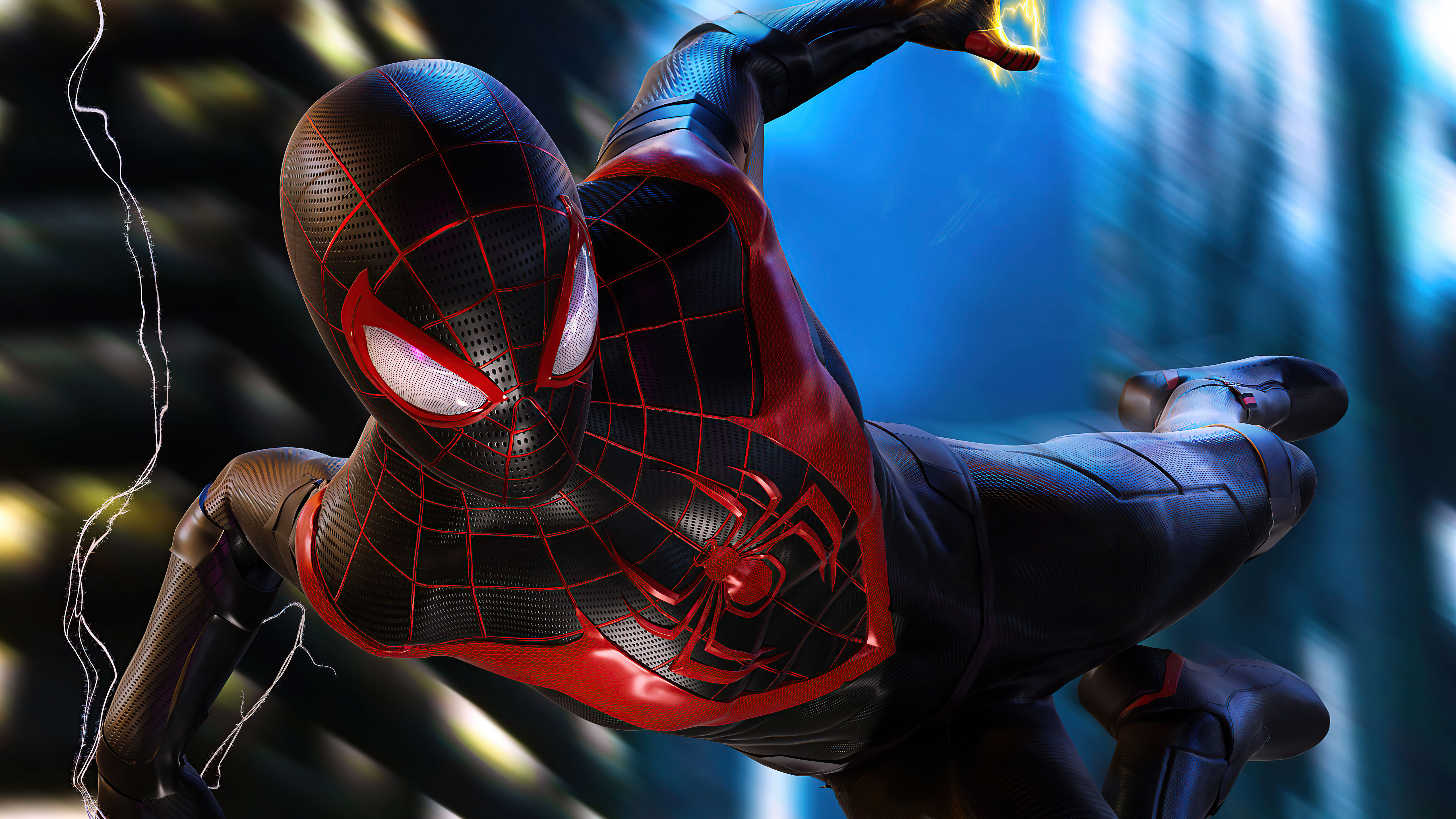 marvel's spider man: miles morales, spider man, video game, miles morales
