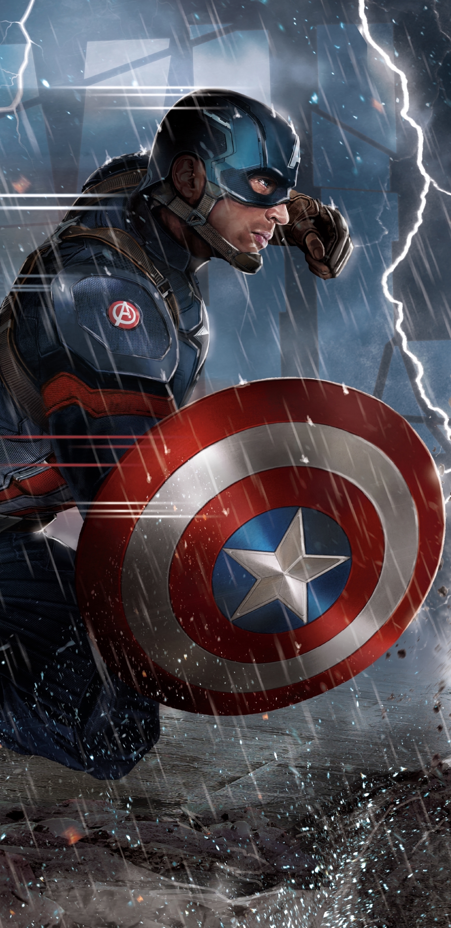 Handy-Wallpaper Captain America, Filme, Kapitän Amerika, The First Avenger: Civil War kostenlos herunterladen.