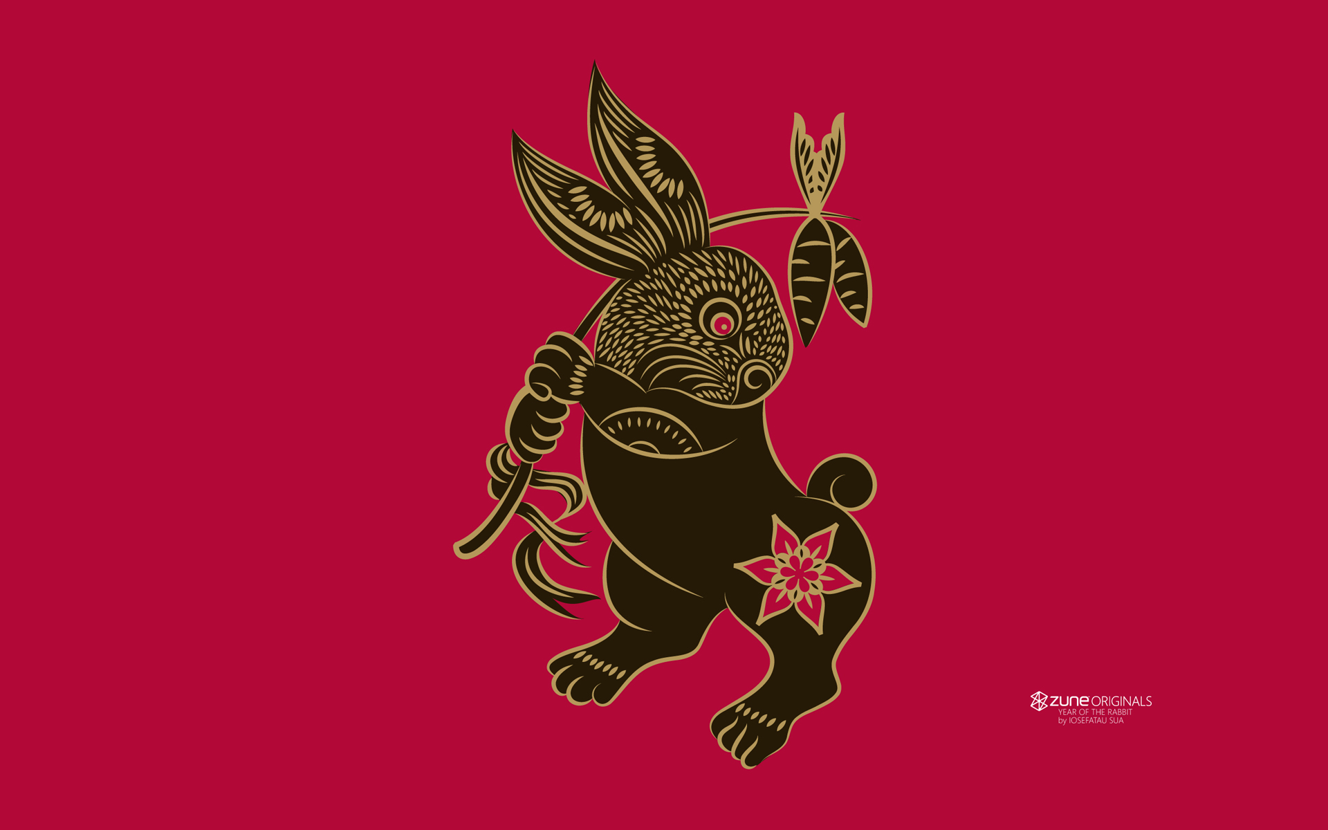 Download mobile wallpaper Zodiac, Rabbit, Products, Zune for free.