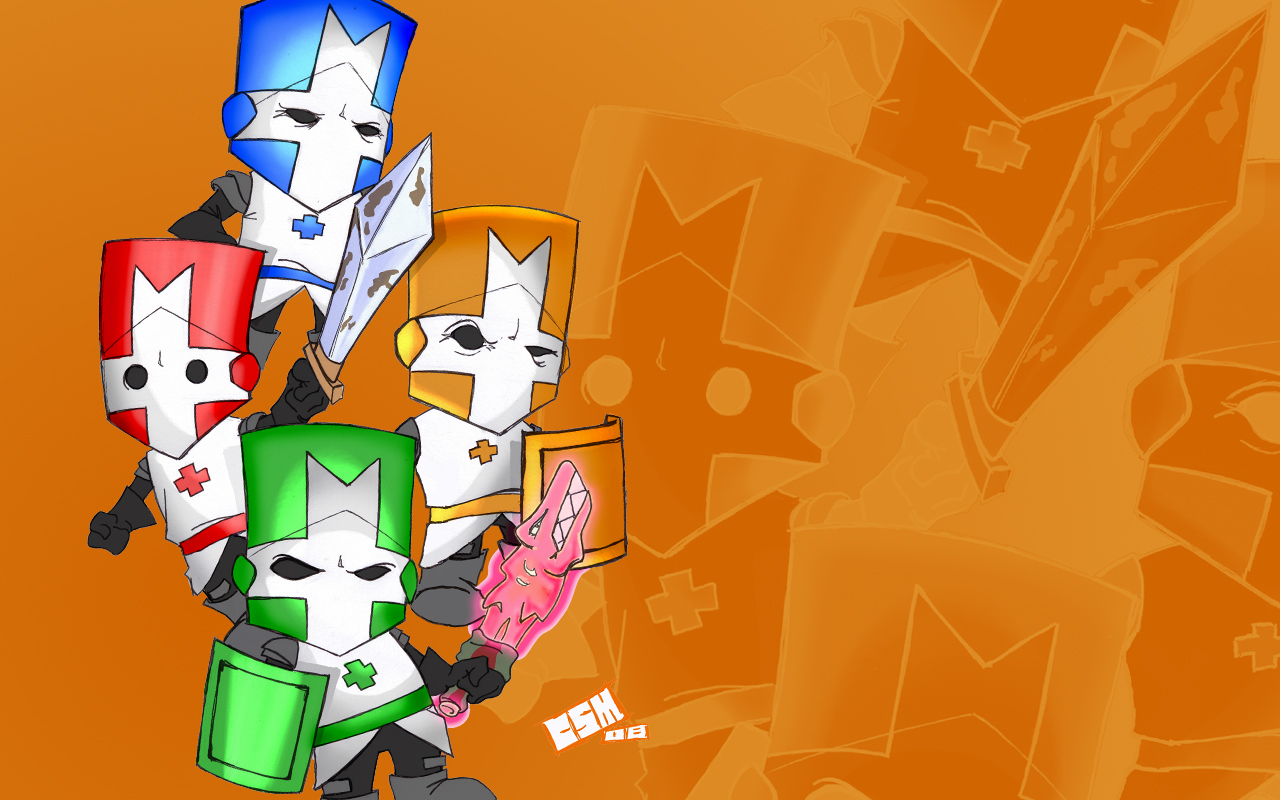 Free HD video game, castle crashers