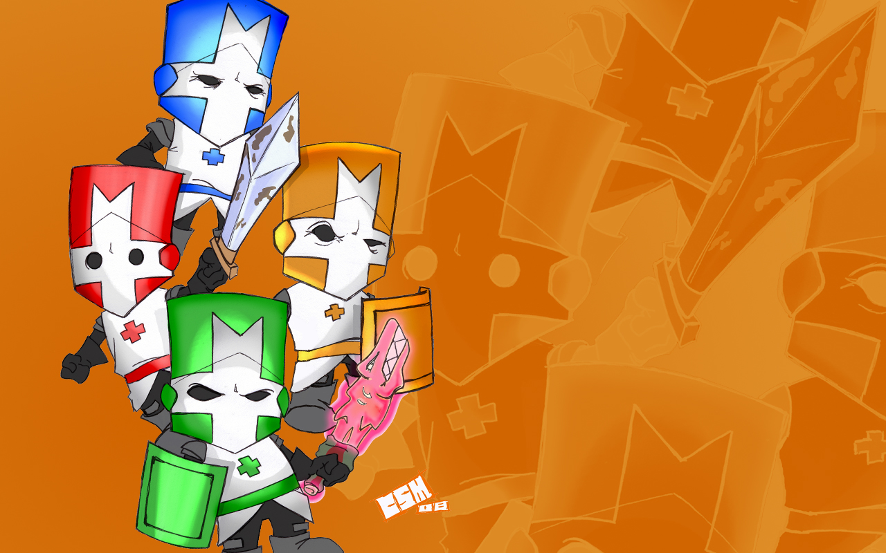 Laden Sie Castle Crashers HD-Desktop-Hintergründe herunter