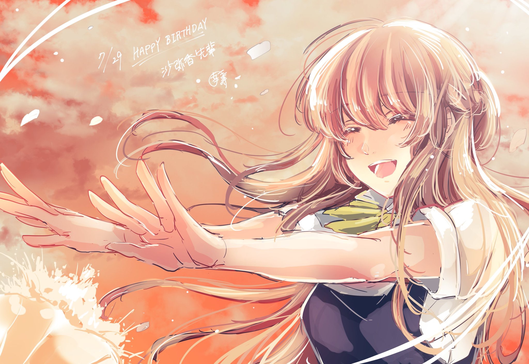 Download mobile wallpaper Anime, Bloom Into You, Sayaka Saeki for free.