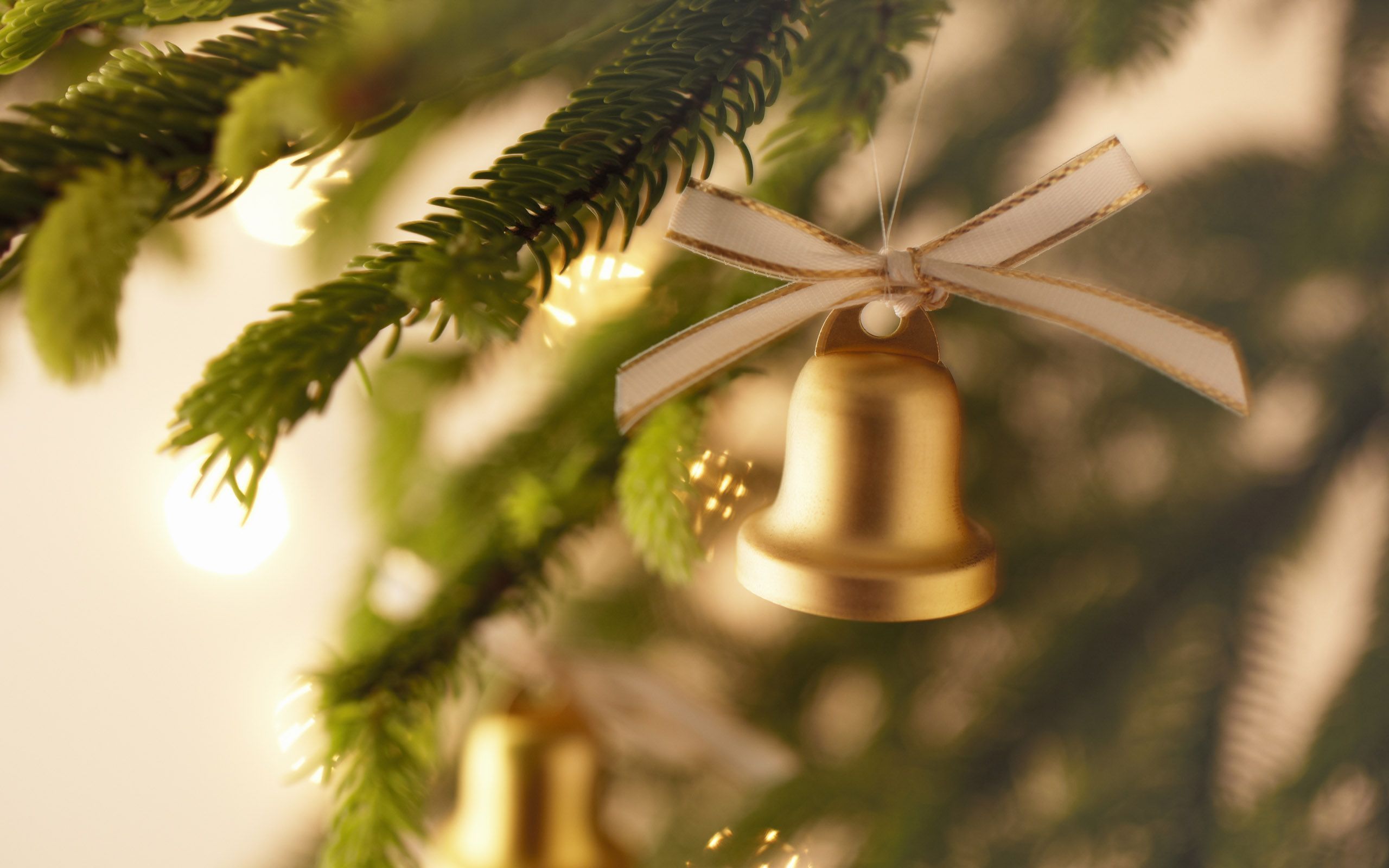 Descarga gratis la imagen Navidad, Día Festivo, Decoración, Dorado, Campana en el escritorio de tu PC