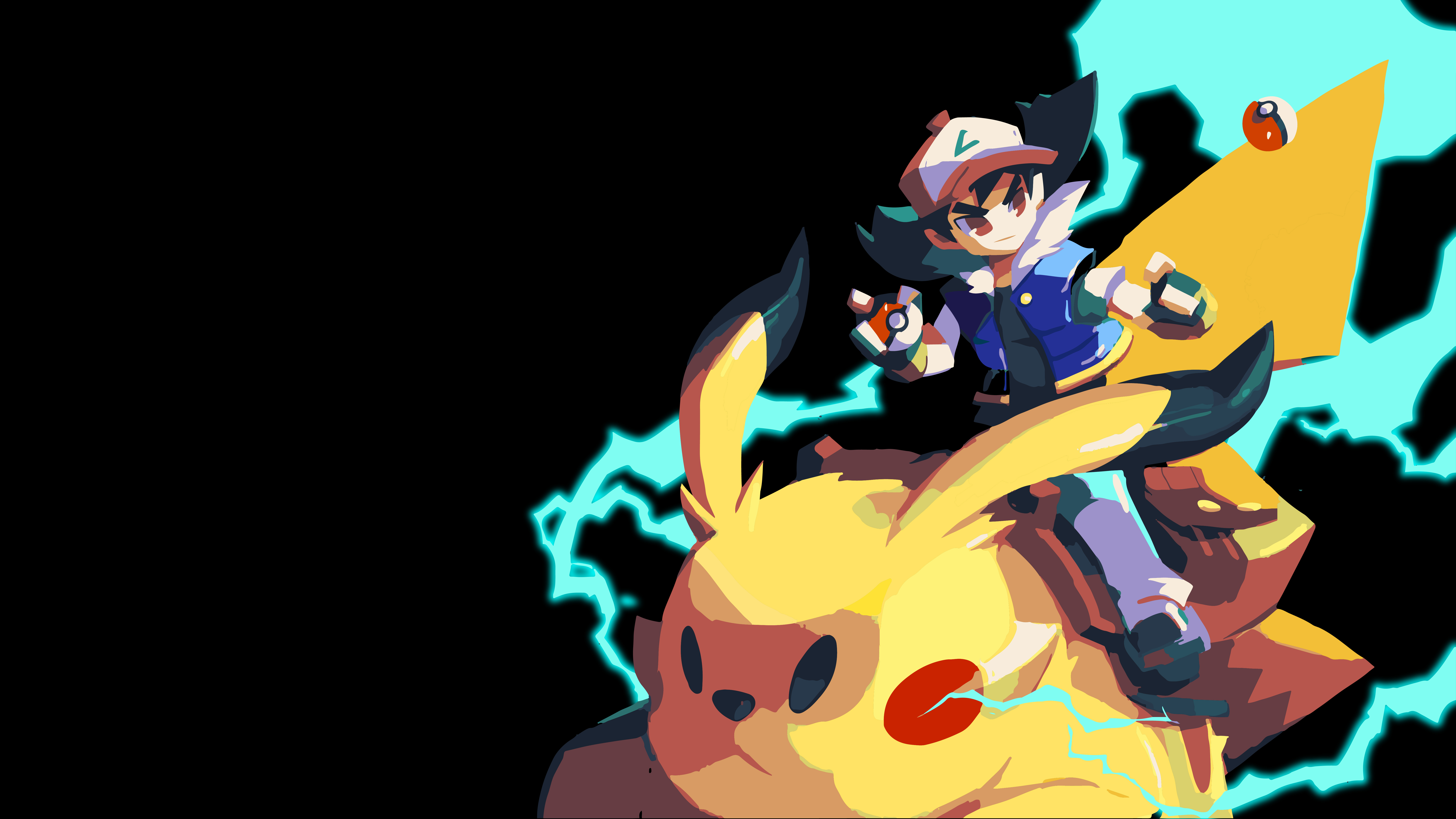 Laden Sie das Pokémon, Pikachu, Animes, Ash Ketchum-Bild kostenlos auf Ihren PC-Desktop herunter