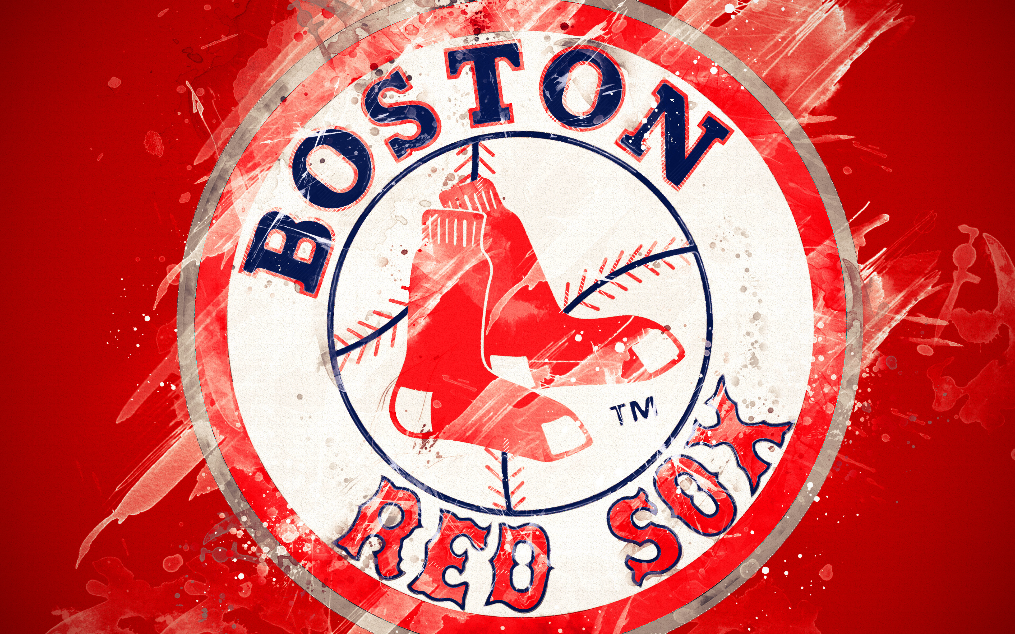 453161 Bild herunterladen sport, boston red sox, baseball, logo, mlb - Hintergrundbilder und Bildschirmschoner kostenlos