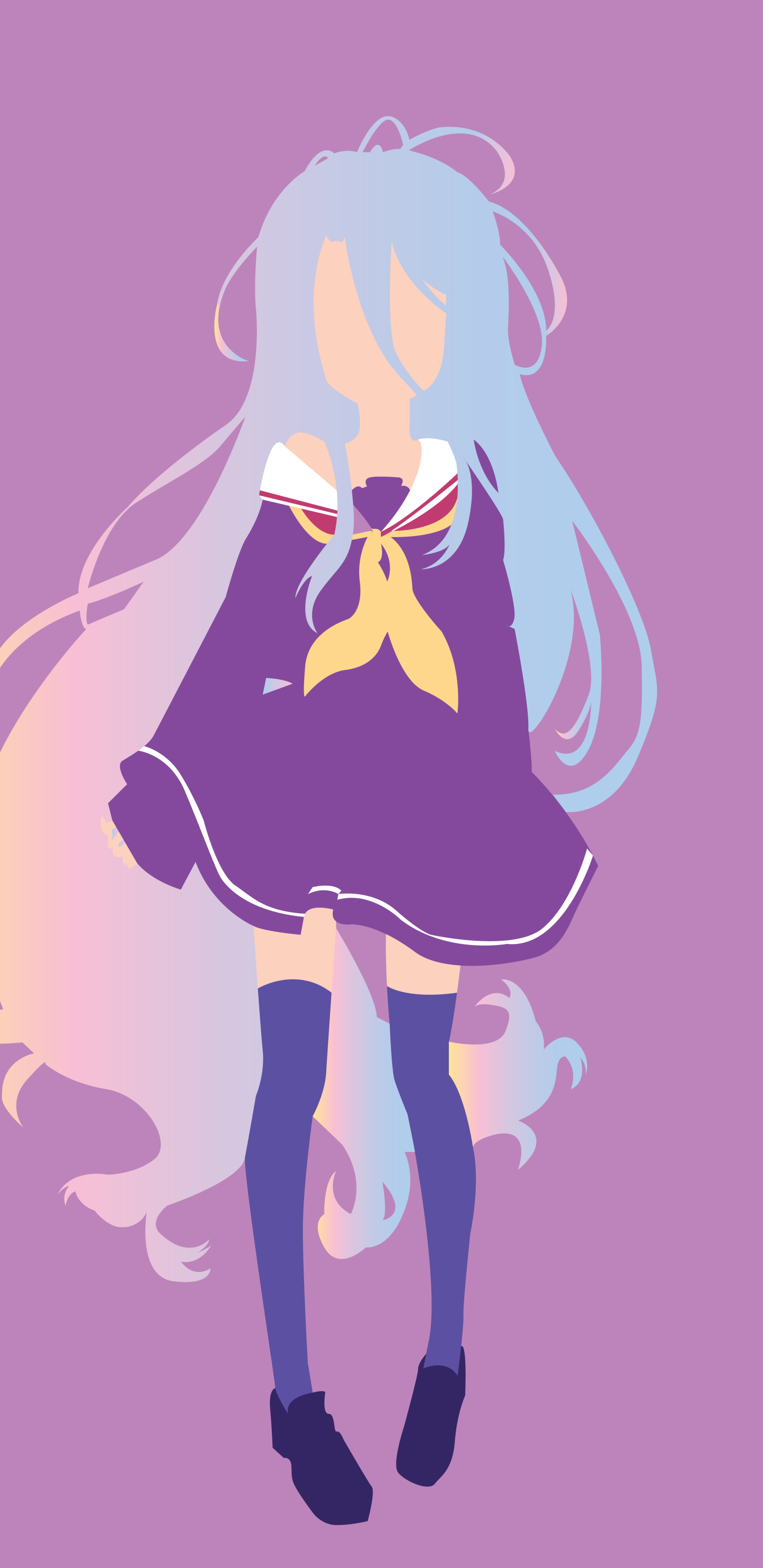 Baixar papel de parede para celular de Anime, Shiro (Sem Jogo Sem Vida), No Game No Life gratuito.