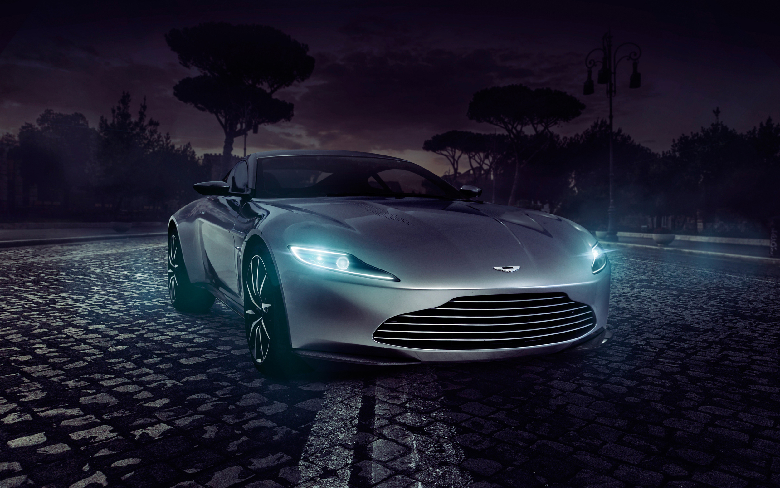 Handy-Wallpaper Aston Martin, Autos, Supersportwagen, Fahrzeuge, Silbernes Auto, Aston Martin Db10 kostenlos herunterladen.