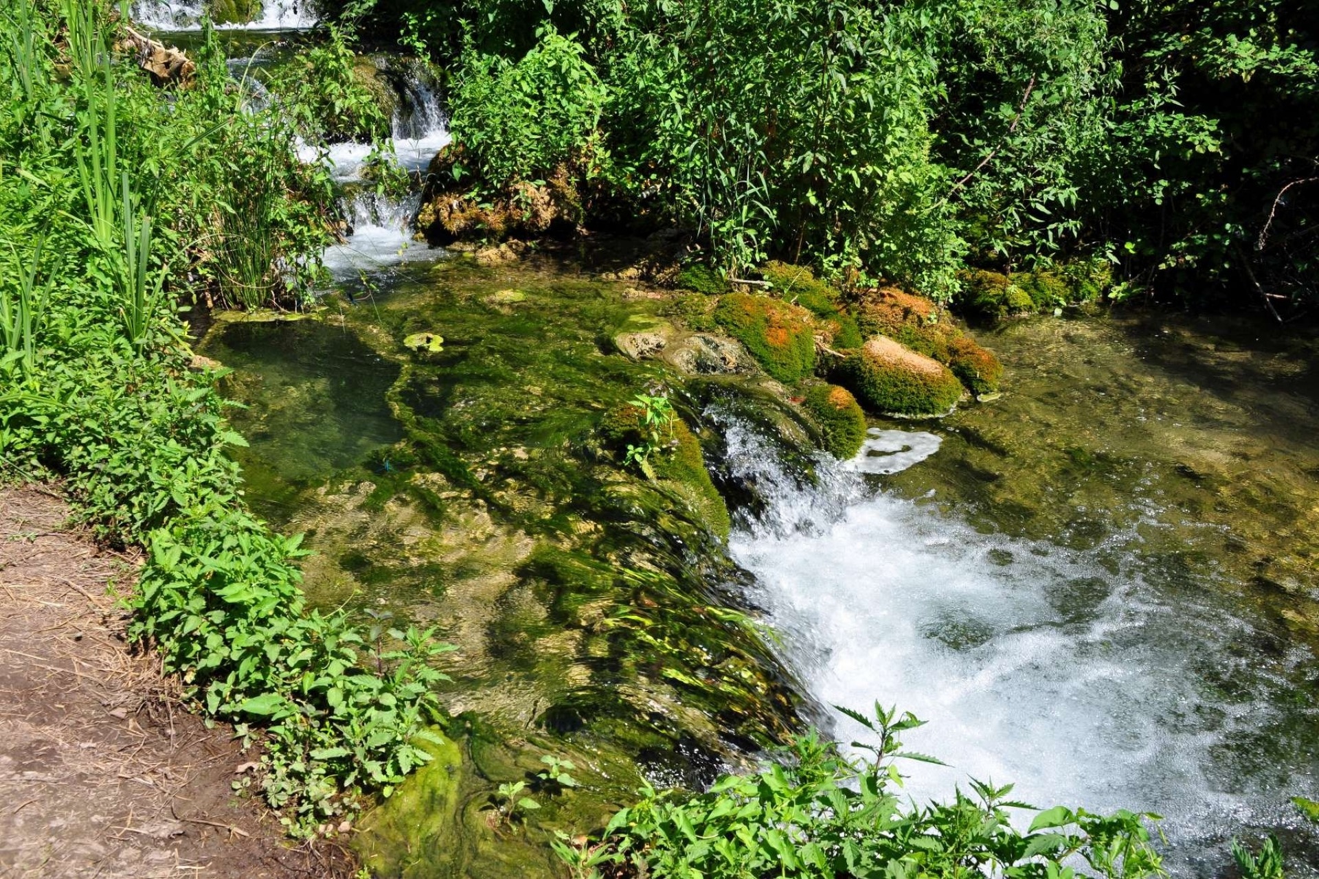 Laden Sie das Natur, Wasser, Wasserfall, Vegetation, Strom, Slowenien, Erde/natur-Bild kostenlos auf Ihren PC-Desktop herunter