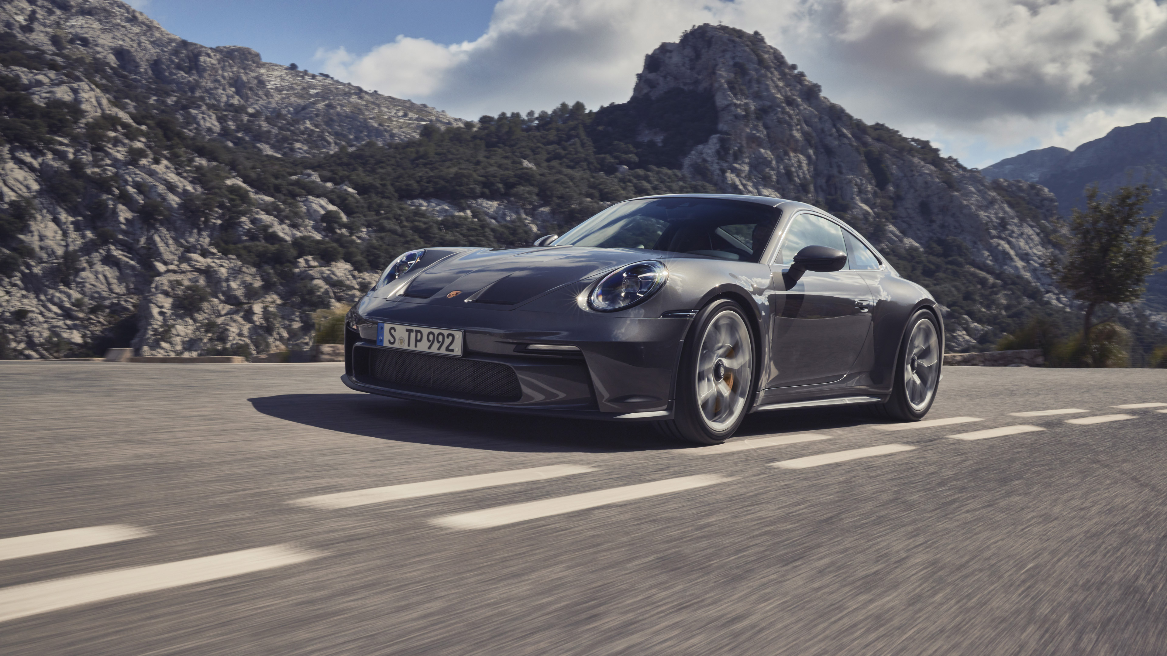 Download mobile wallpaper Porsche, Car, Porsche 911, Porsche 911 Gt3, Vehicles, Silver Car for free.