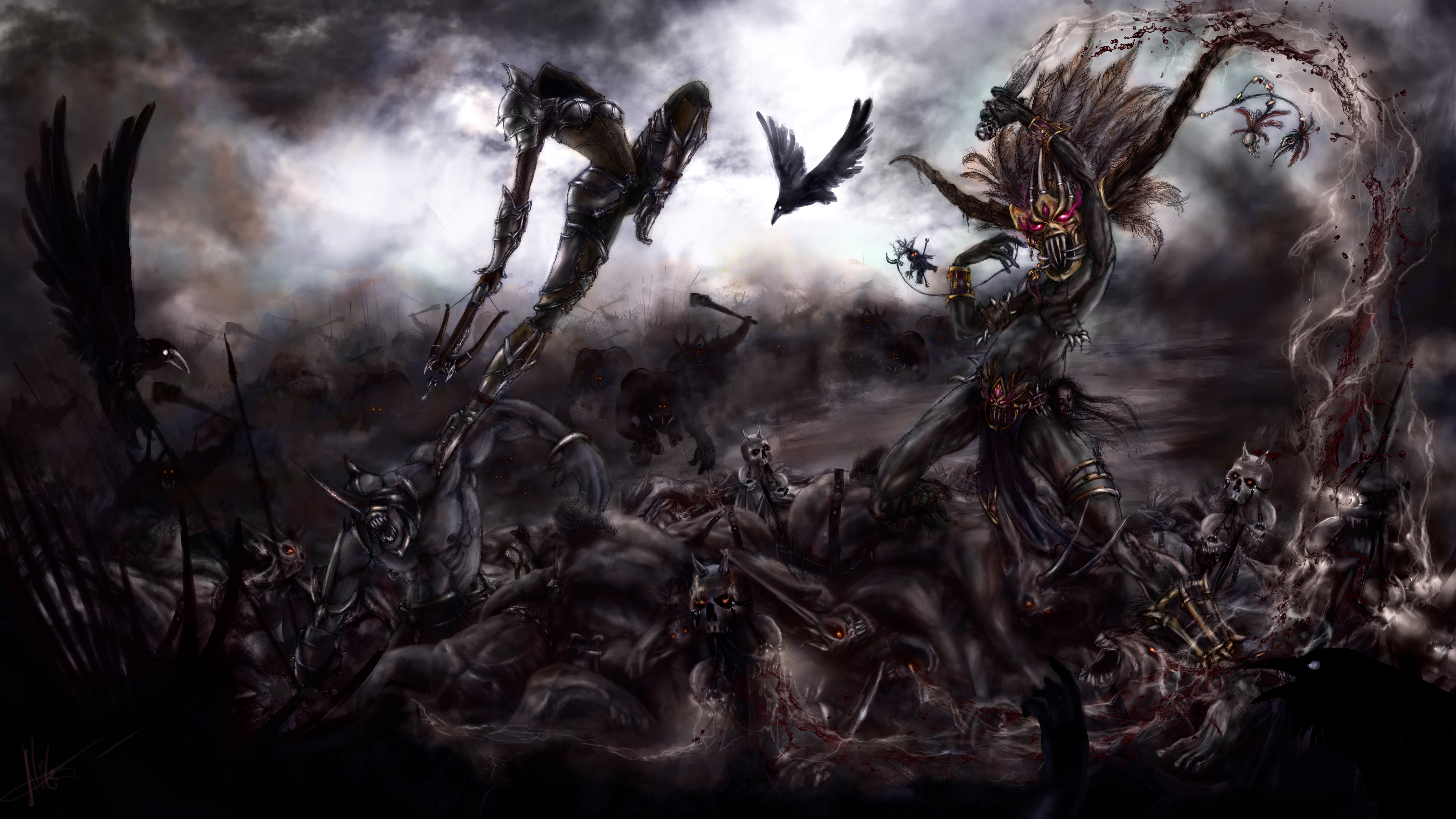 Популярные заставки и фоны Знахарь (Diablo Iii) на компьютер