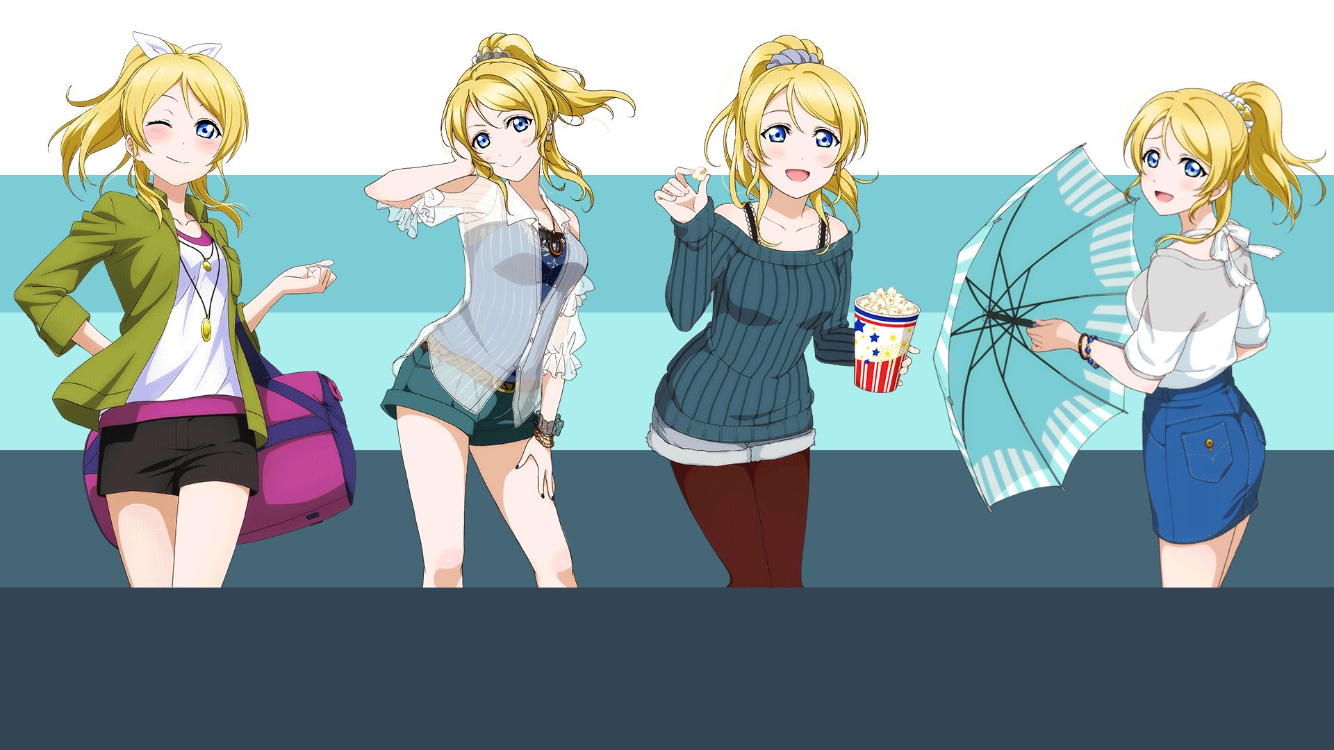 Handy-Wallpaper Animes, Eri Ayase, Liebesleben! kostenlos herunterladen.