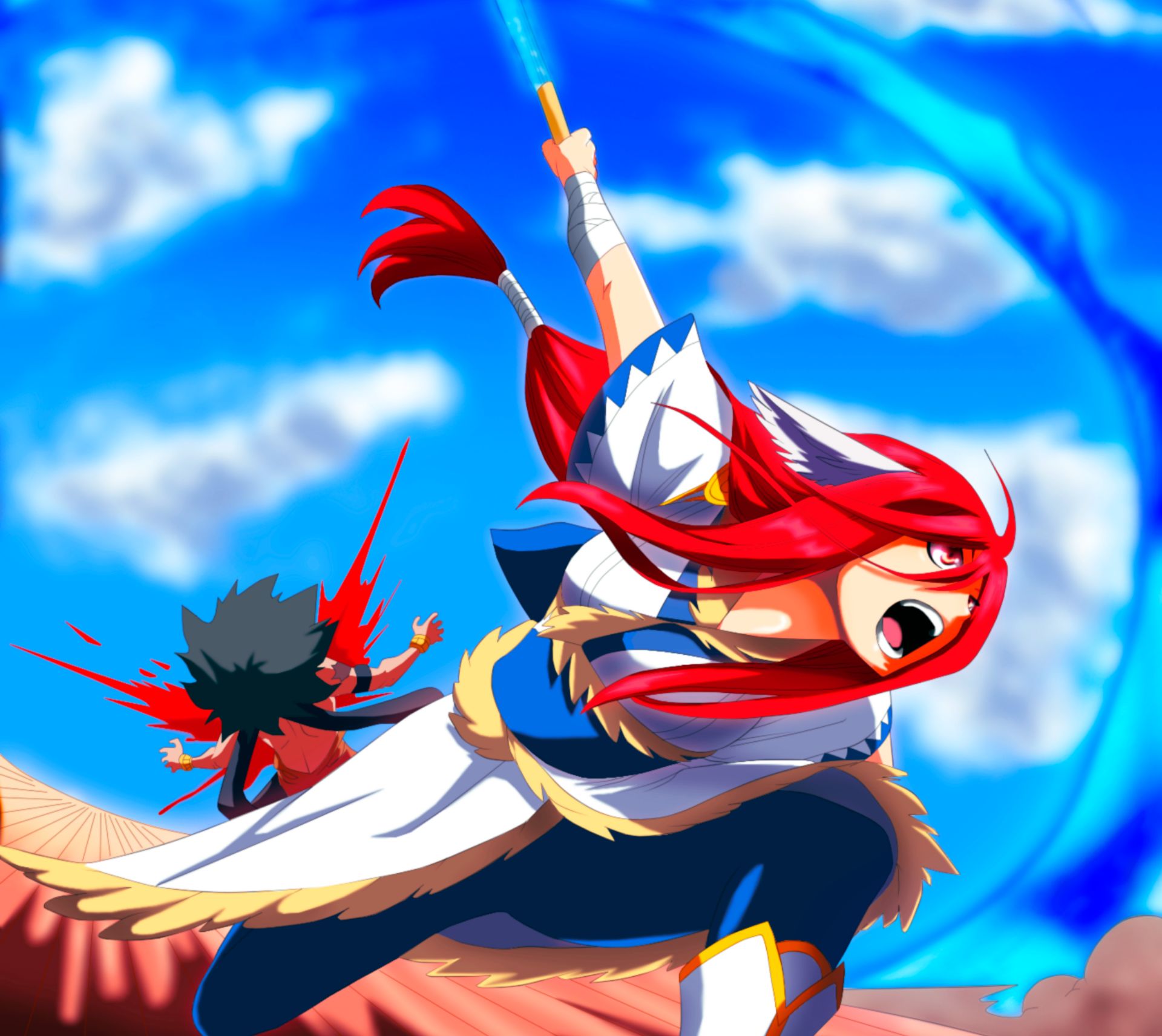 Descarga gratuita de fondo de pantalla para móvil de Fairy Tail, Animado, Erza Scarlet.